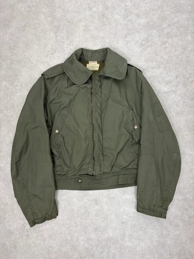 1960s Pilot Aviator Green Army French Jacket – Dolce Vita Hub