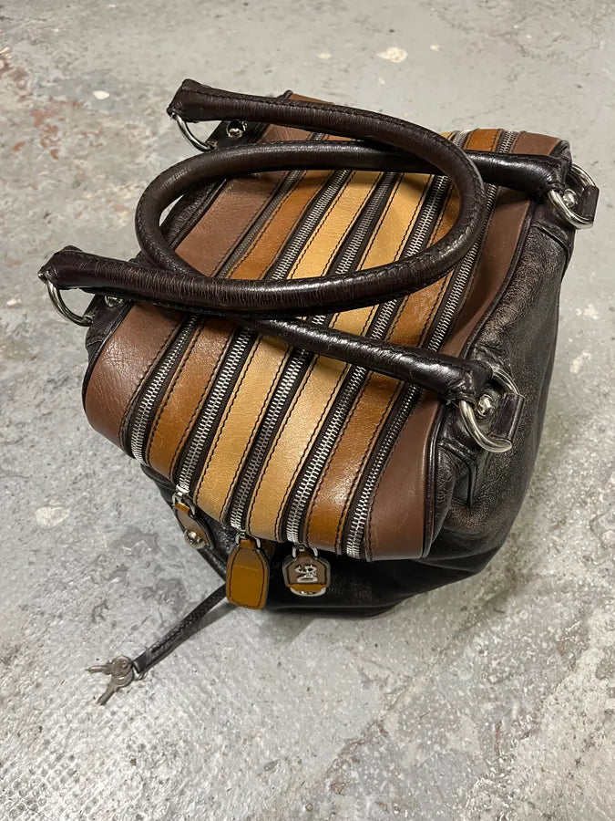 2000s Dolce & Gabbana Multi Zips Lily Leather Bag – Dolce Vita Hub