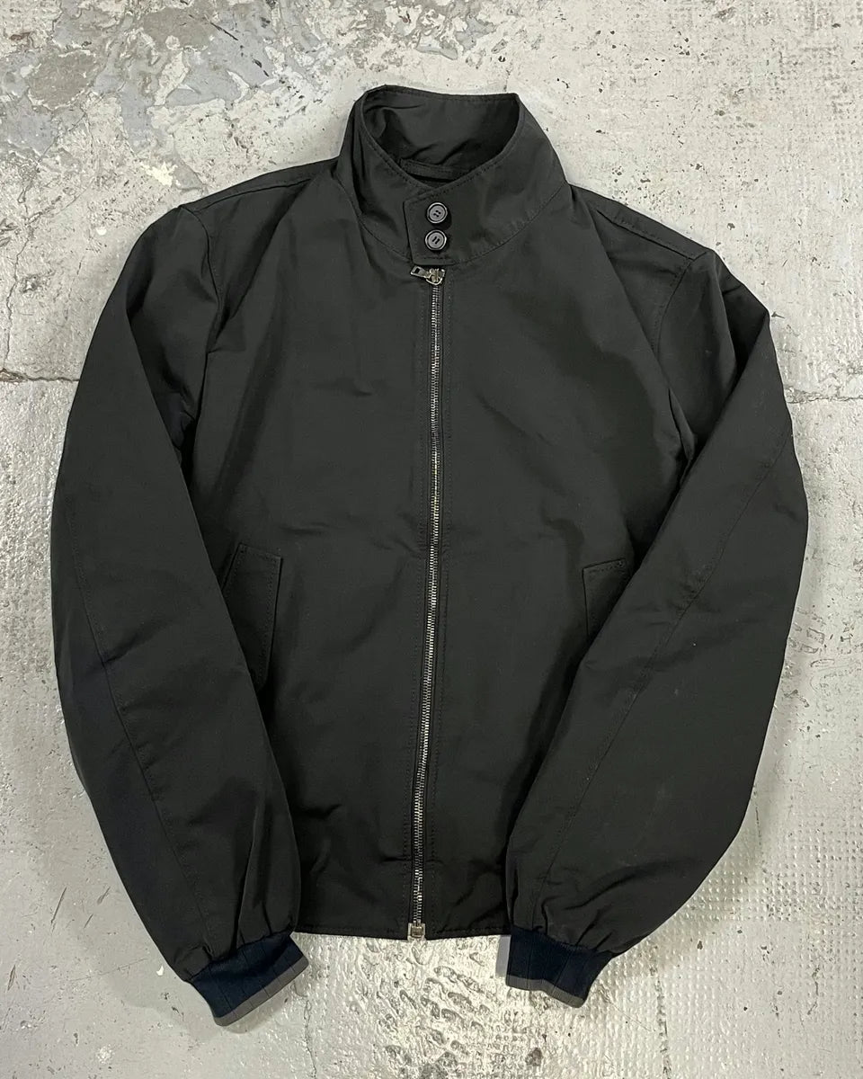 2000s Prada Black Minimalist Light Jacket – Dolce Vita Hub 2000s Prada Black Minimalist Light Jacket – Dolce Vita Hub