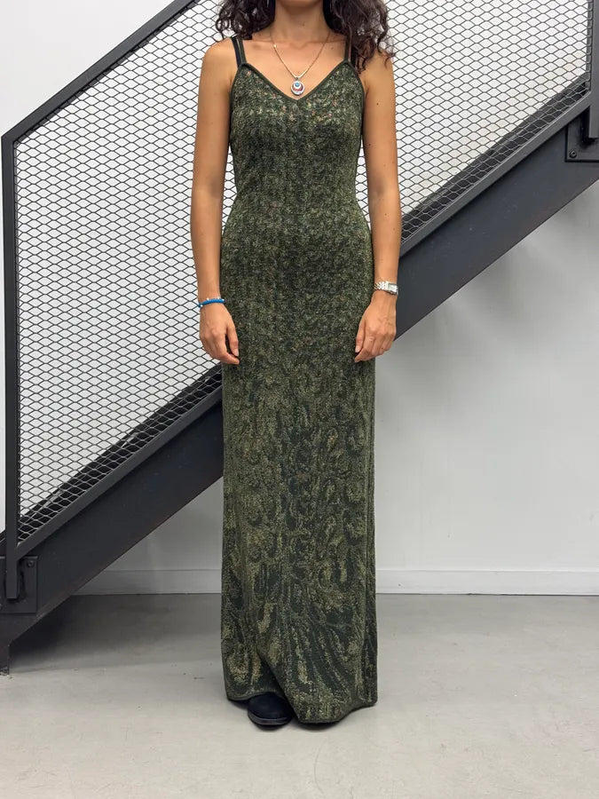 valentino green dress SS1991 Euphoria Maxi – Dolce Vita Hub vintage valentino dress