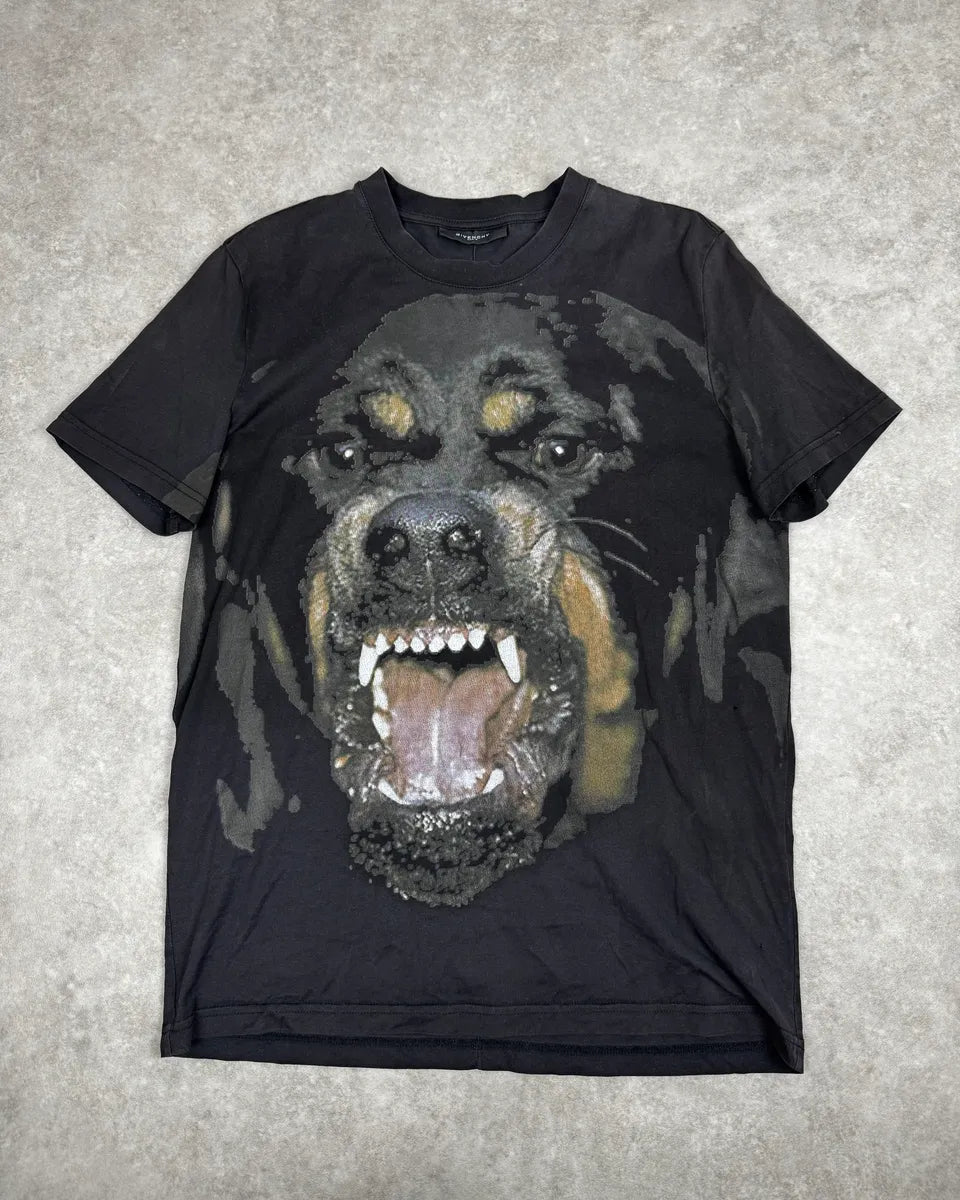 SS2014 Givenchy Rottweiler Black T-Shirt by Riccardo Tisci – Dolce