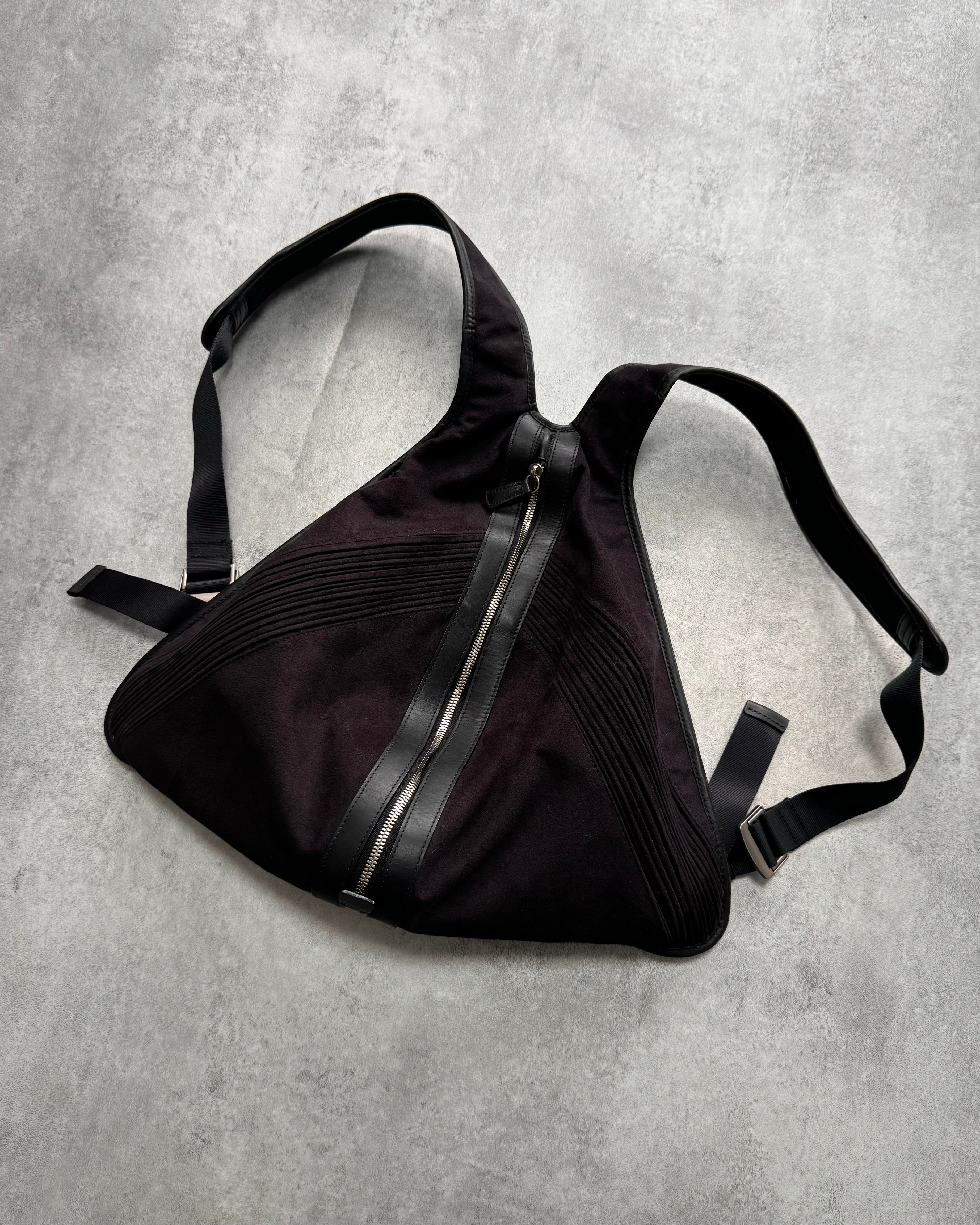 backpack leather triangle Issey Miyake Triangle Leather Backpack (OS) – Dolce Vita Hub