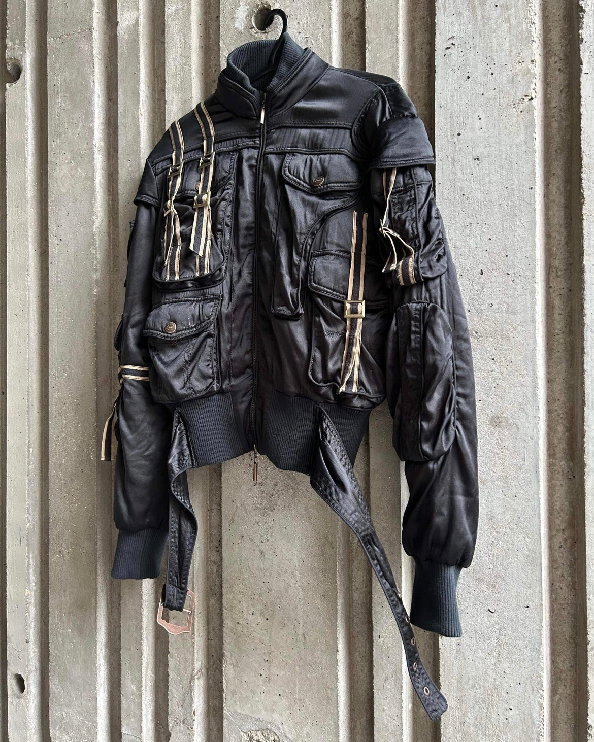 Top Gun Simons Leather Jacket Simon The Walking Dead Bomber Jacket