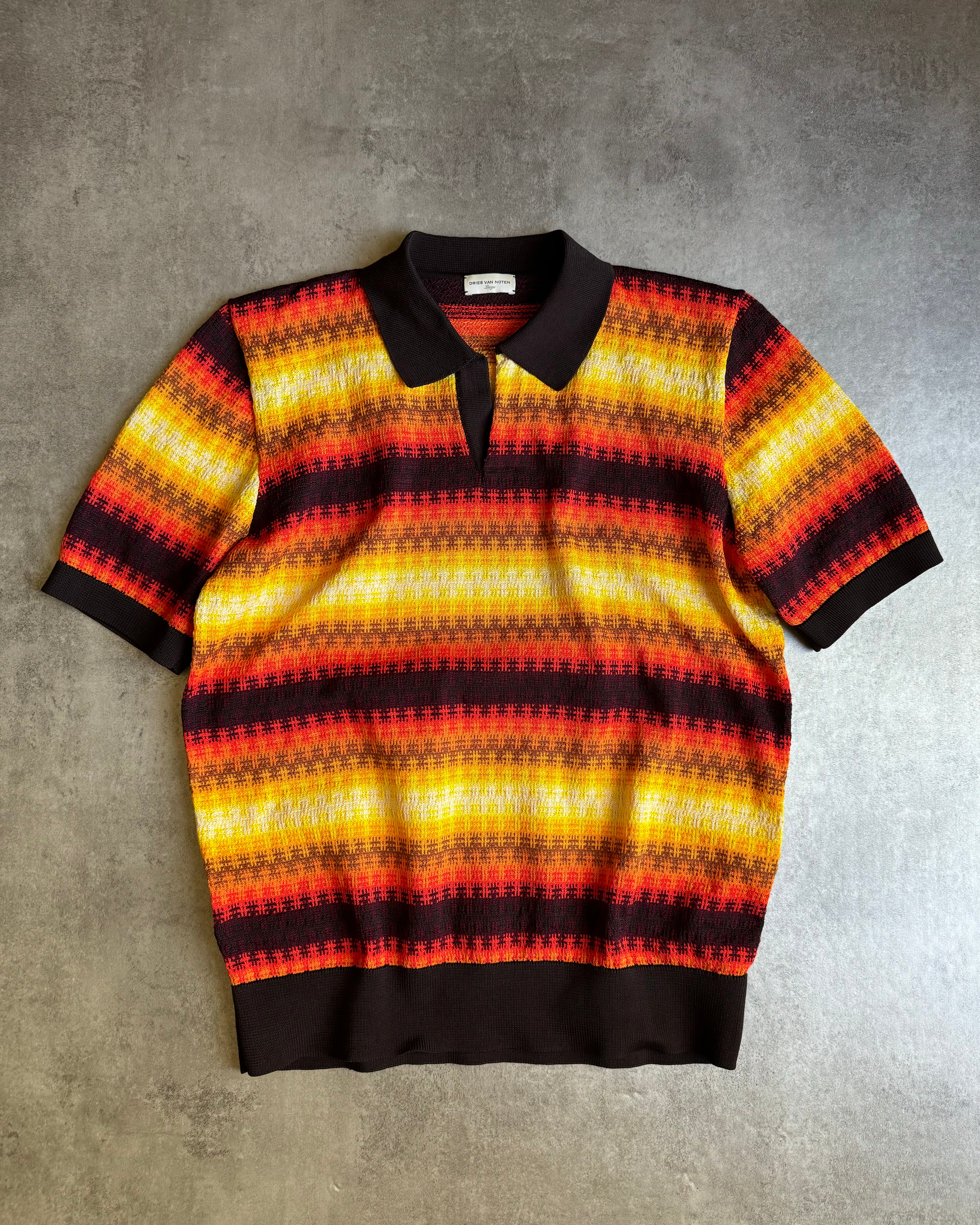 SS2019 Dries Van Noten Knit Vibrant Polo (L) – Dolce Vita Hub