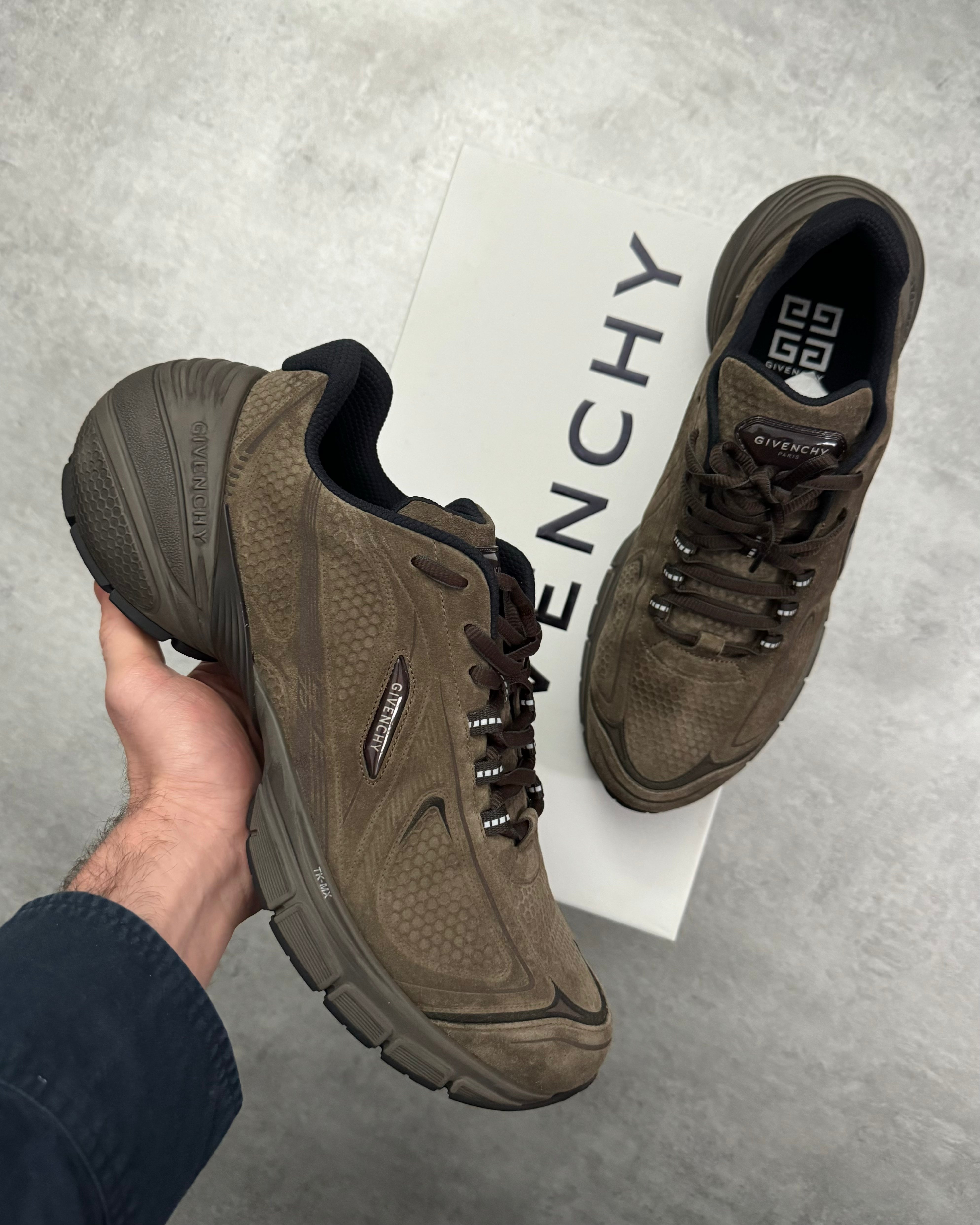 Givenchy TK-MX Runner Dark Brown Men Shoes Givenchy TK-MX Runner Dark Brown – Dolce Vita Hub main image 3