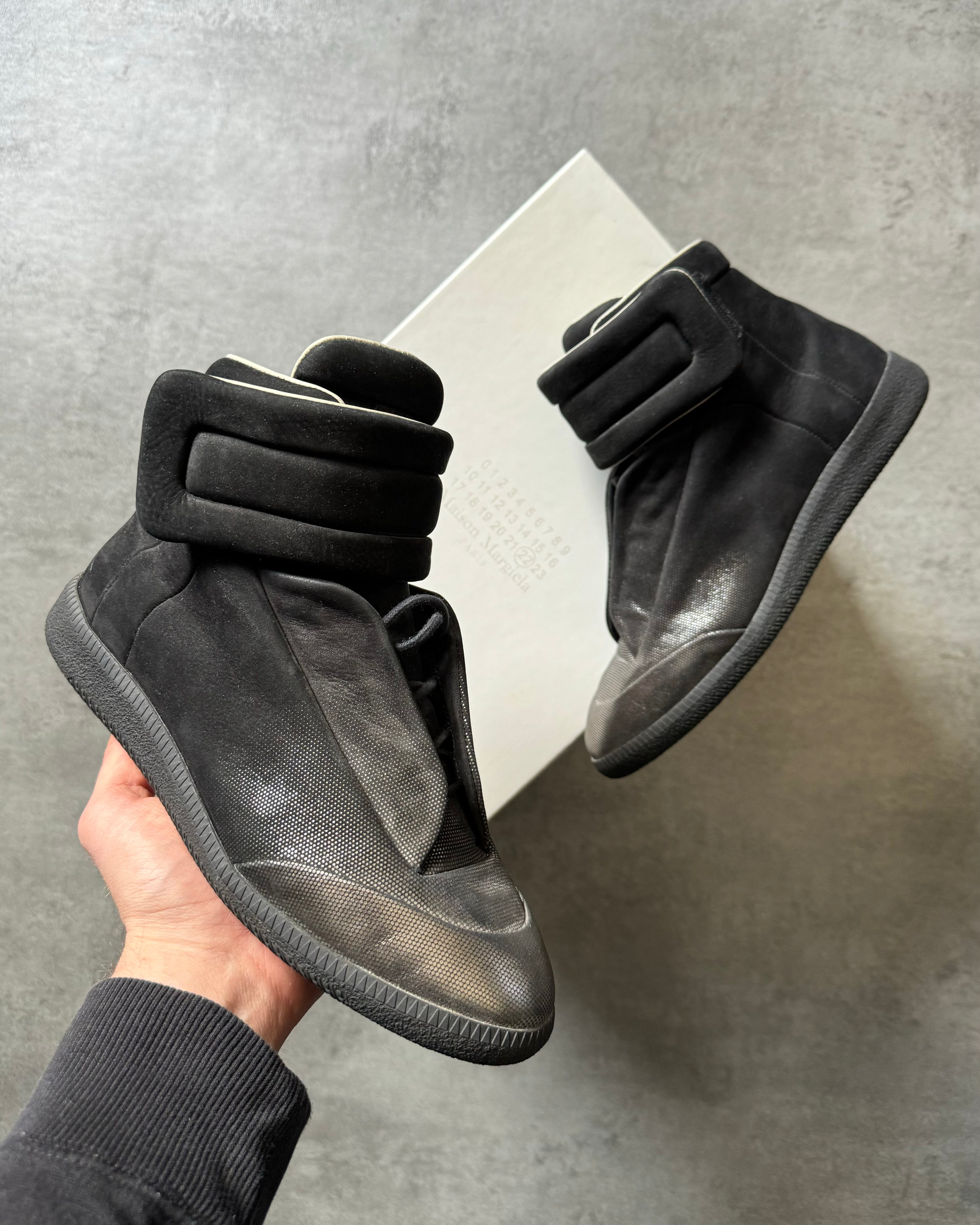 Maison Margiela Future High Bronze & Black Shoes (38eu/us5,5 Maison Margiela Future High Bronze & Black Shoes (38eu/us5,5