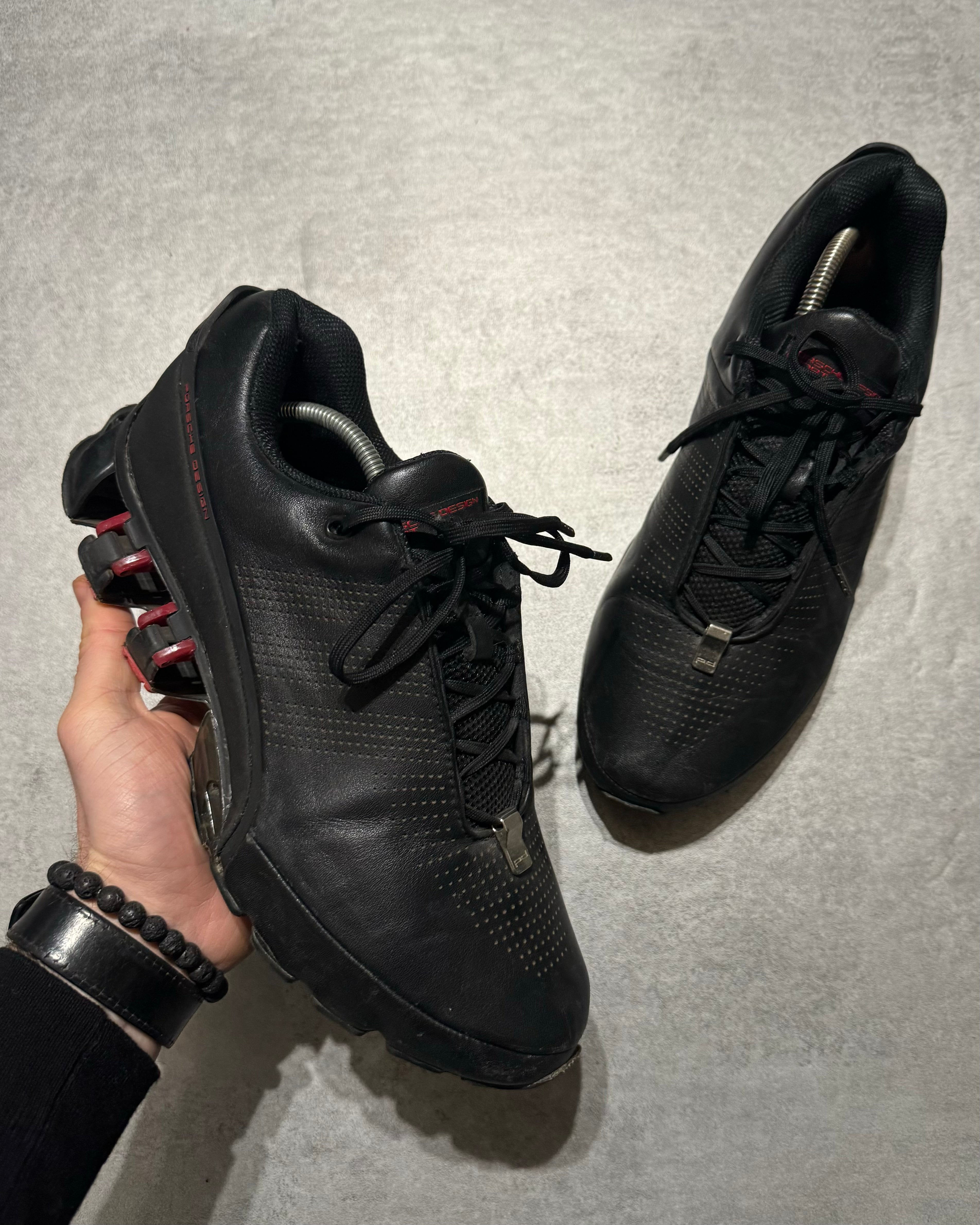 2011 Adidas x Porsche Design P5000 Bounce S2 Black Red Sneakers