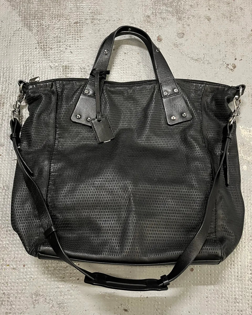 Alexander McQueen Black Leather Razor Blade Handle Bag – Dolce