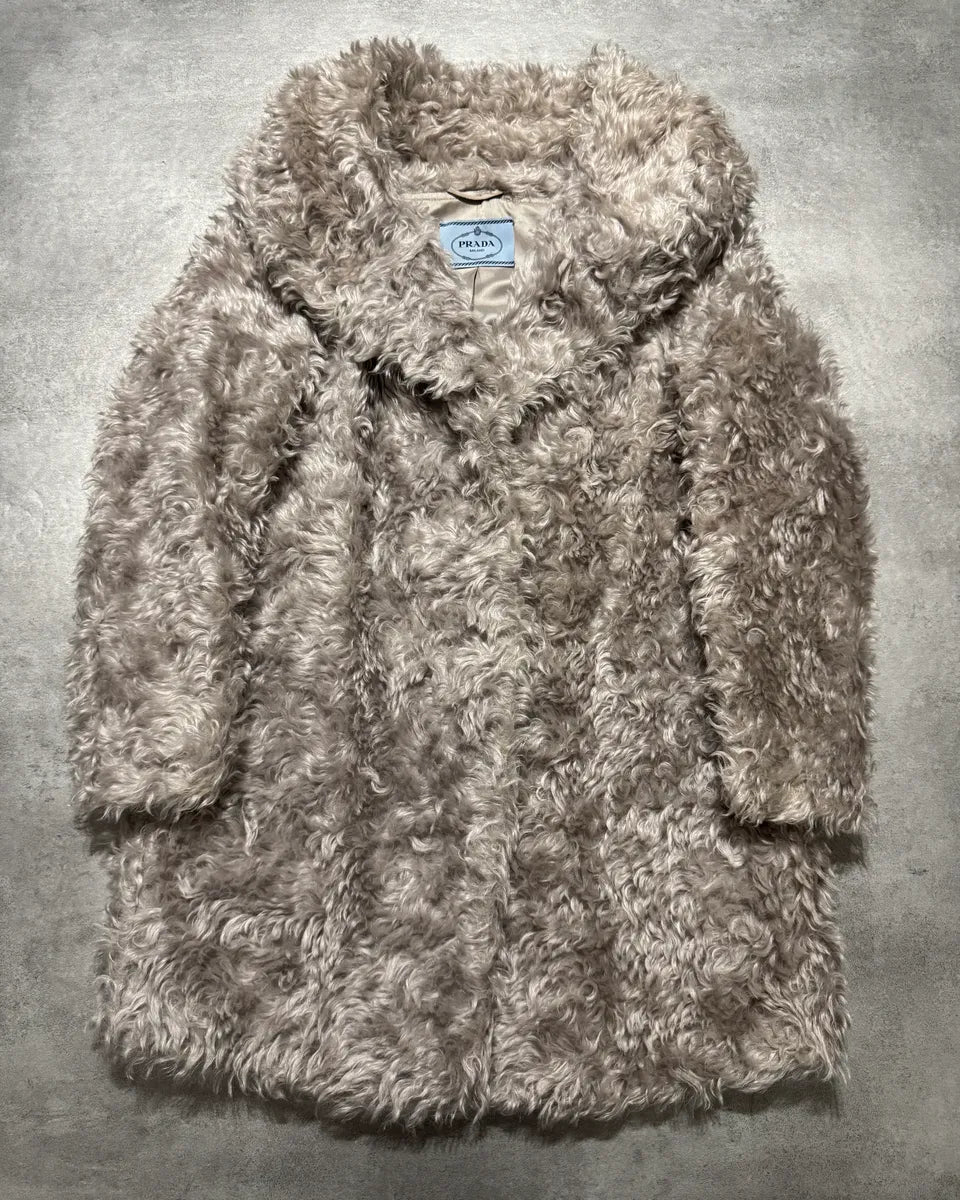AW2011 Prada Snow Mohair Fur Jacket – Dolce Vita Hub