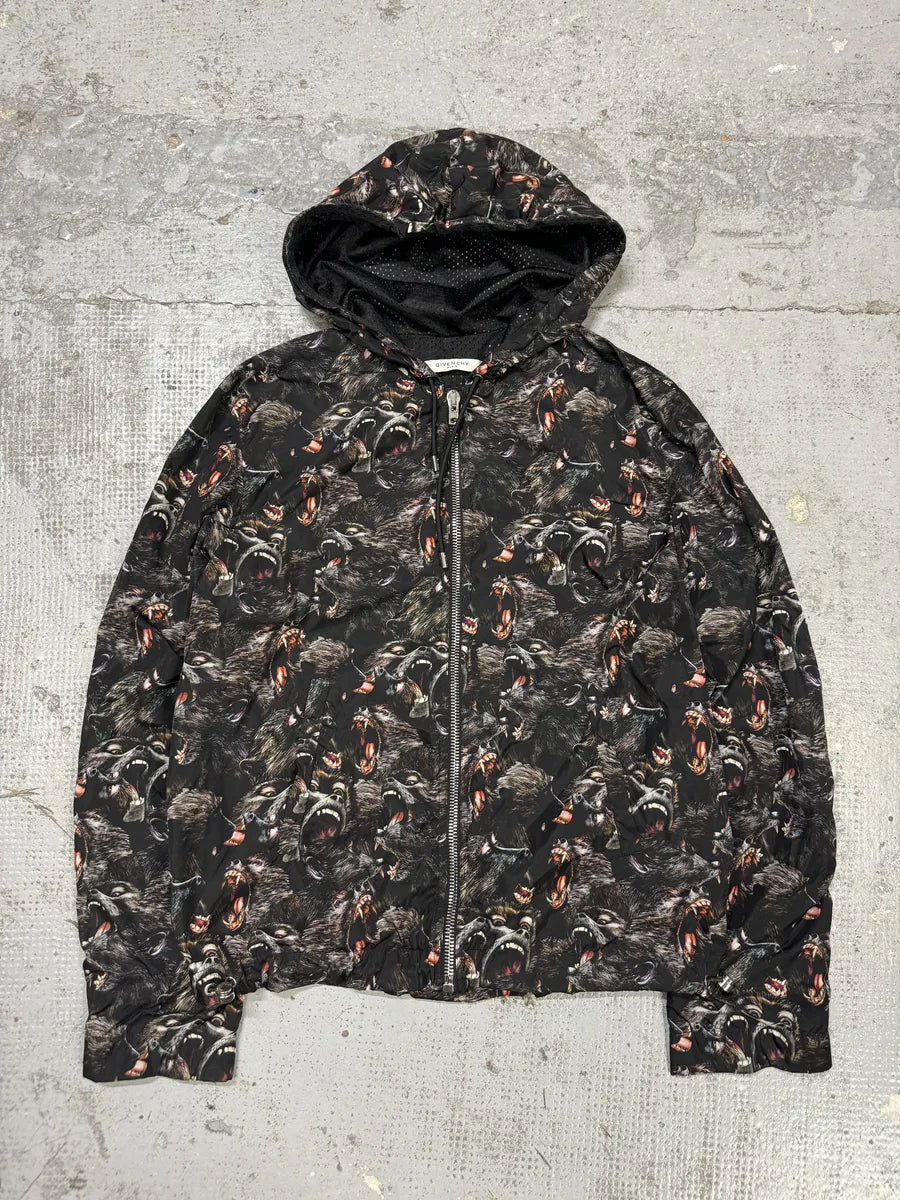 GIVENCHY MA-1　44 ブラック ナイロン モンキーブラザーズ　猿 AW2016 Givenchy Black Monkeys Jacket by Riccardo Tisci – Dolce