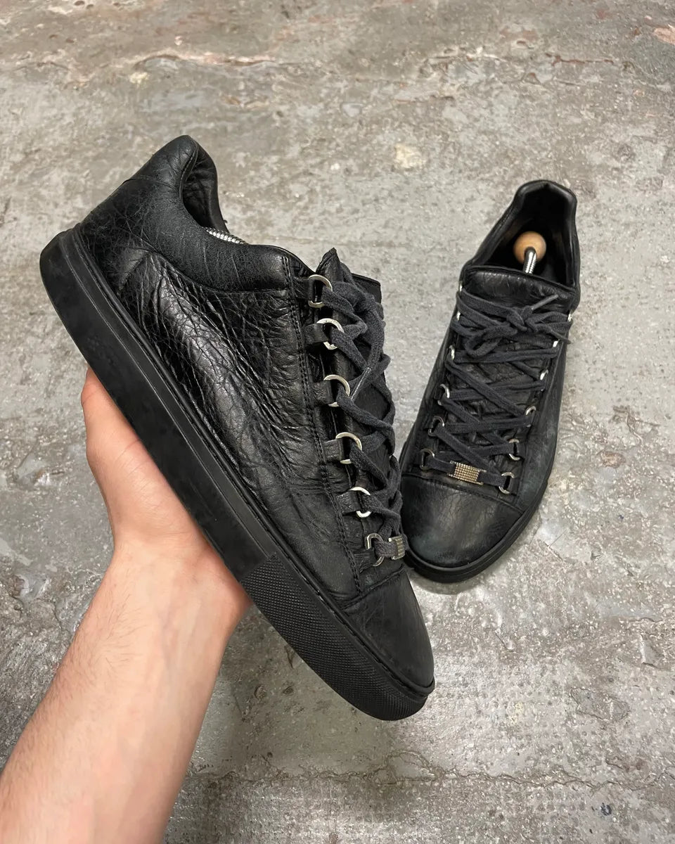 Balenciaga Arena High Black Leather Shoes – Dolce Vita Hub