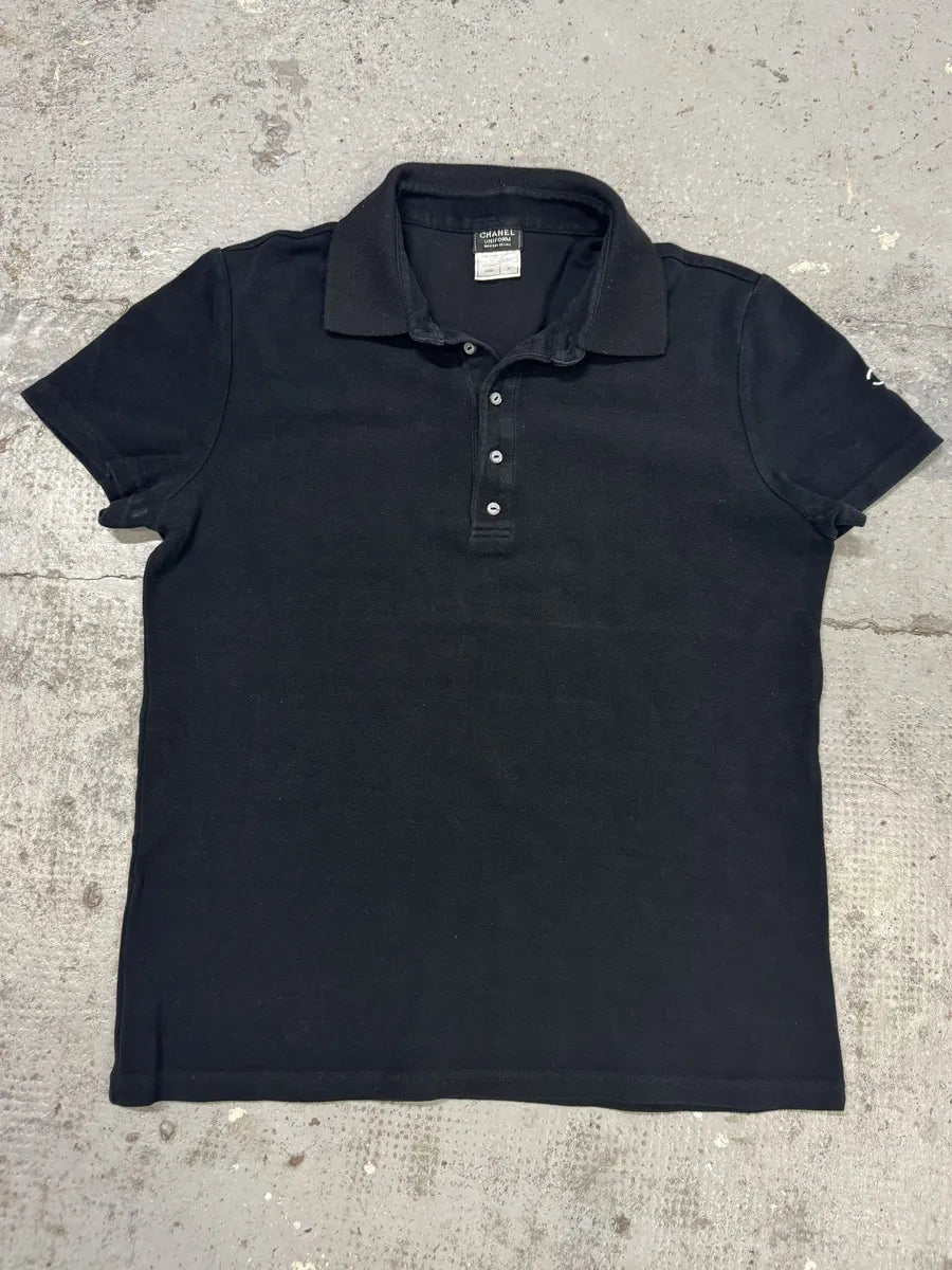 Chanel Uniform Black Classic Polo Shirt – Dolce Vita Hub