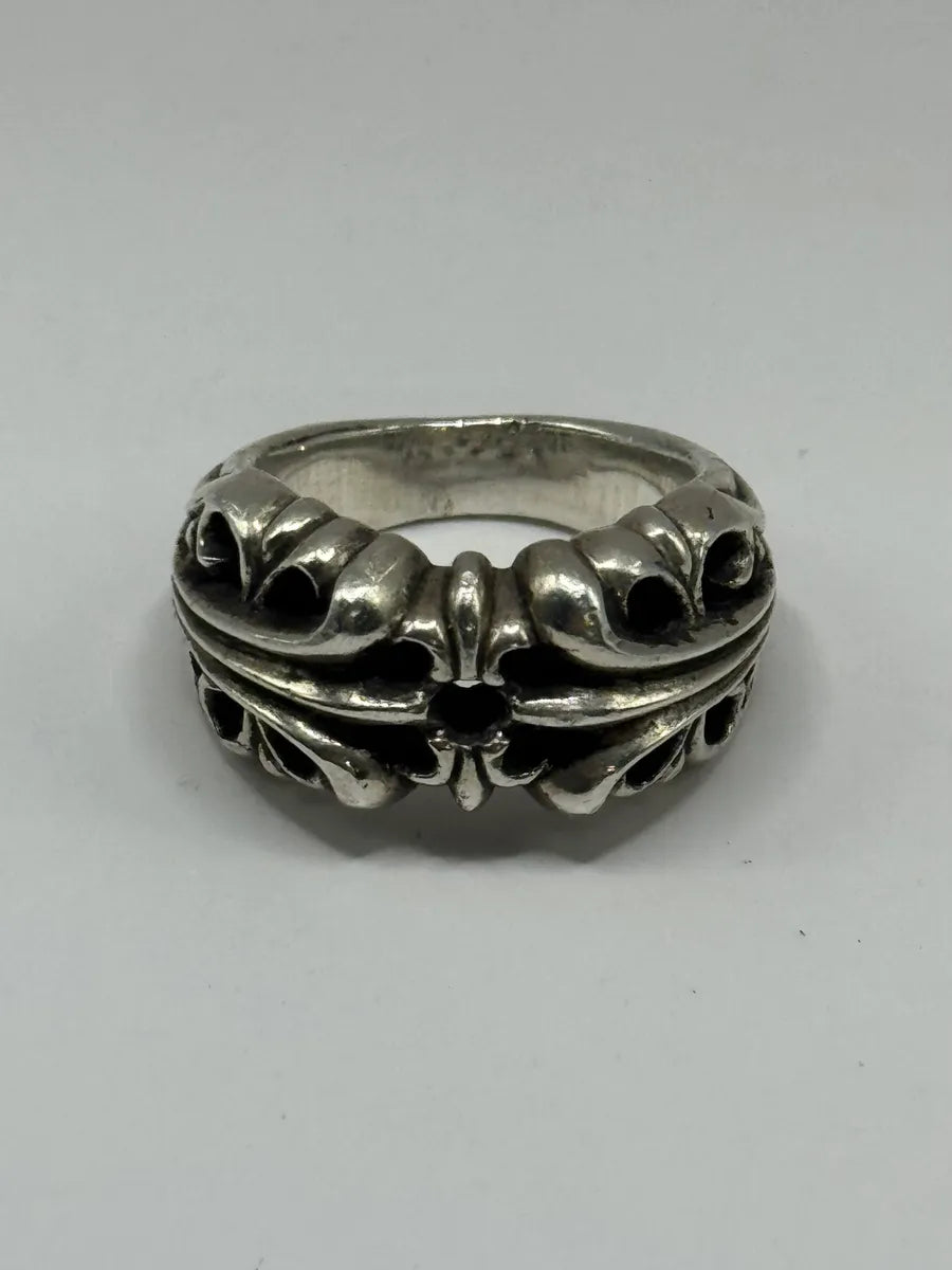 Chrome Hearts K&T Silver Ring – Dolce Vita Hub