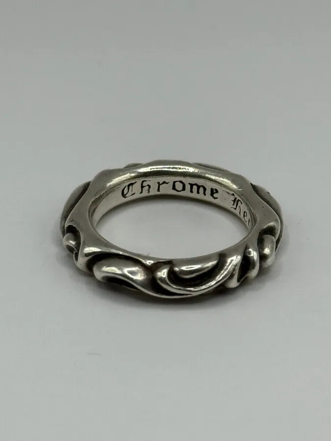 Chrome Hearts Scroll Band Ring サイズ21.5号 【公式通販】
