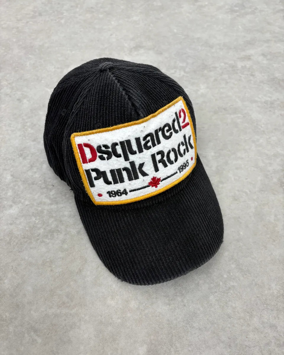 Dsquared2 Punk Rock Brown Velvet Cap – Dolce Vita Hub