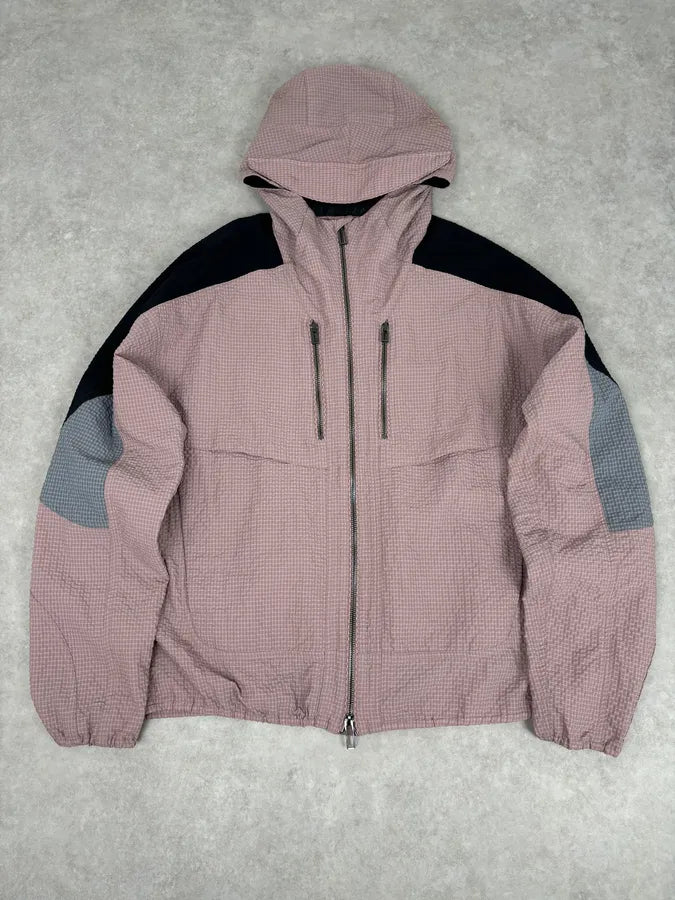 AW2020 Emporio Armani Rose Nylon Windbreaker Jacket – Dolce Vita Hub