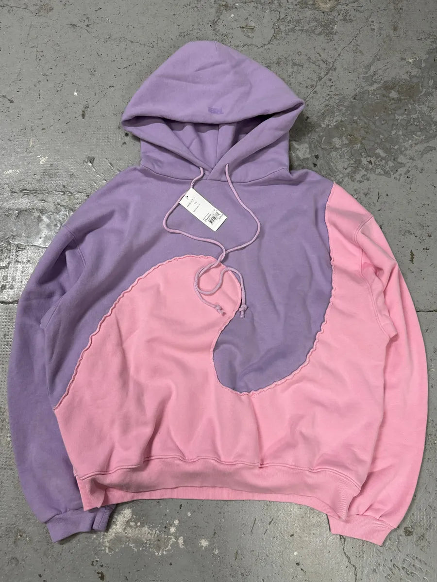 ERL Wave Purple Cozy Knit Hoodie – Dolce Vita Hub