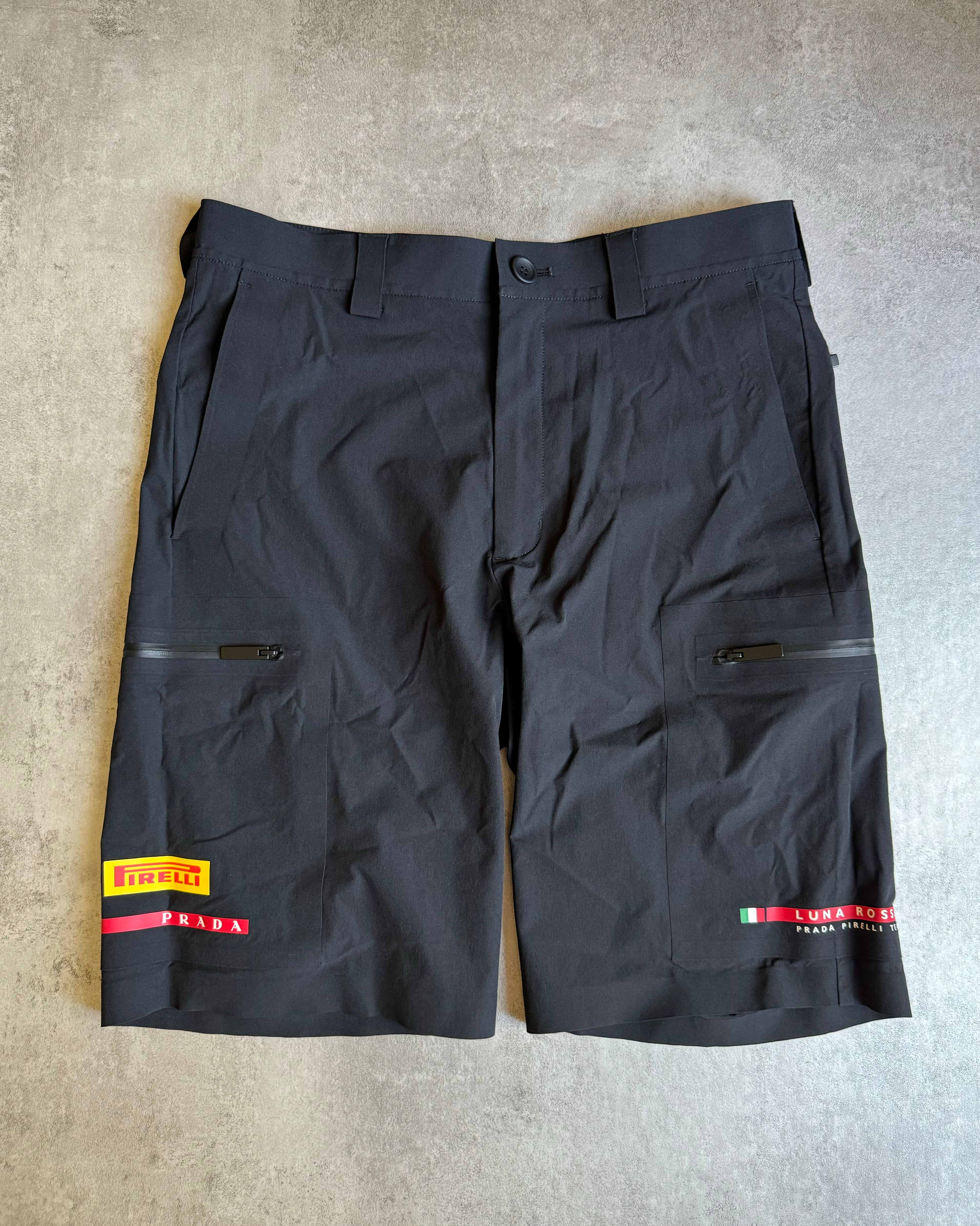 SS2019 Prada Luna Rossa Black Tech Shorts – Dolce Vita Hub