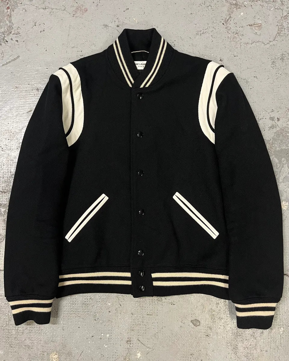 FW2017 Saint Laurent Black Teddy Bomber Jacket – Dolce Vita Hub FW2017 Saint Laurent Black Teddy Bomber Jacket – Dolce Vita Hub