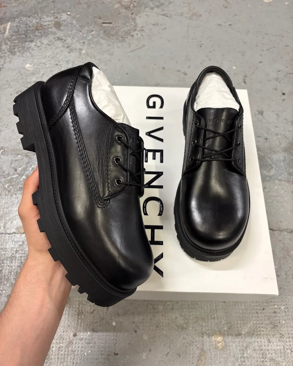Givenchy Black Storm Leather Derbies – Dolce Vita Hub Givenchy Black Storm Leather Derbies – Dolce Vita Hub