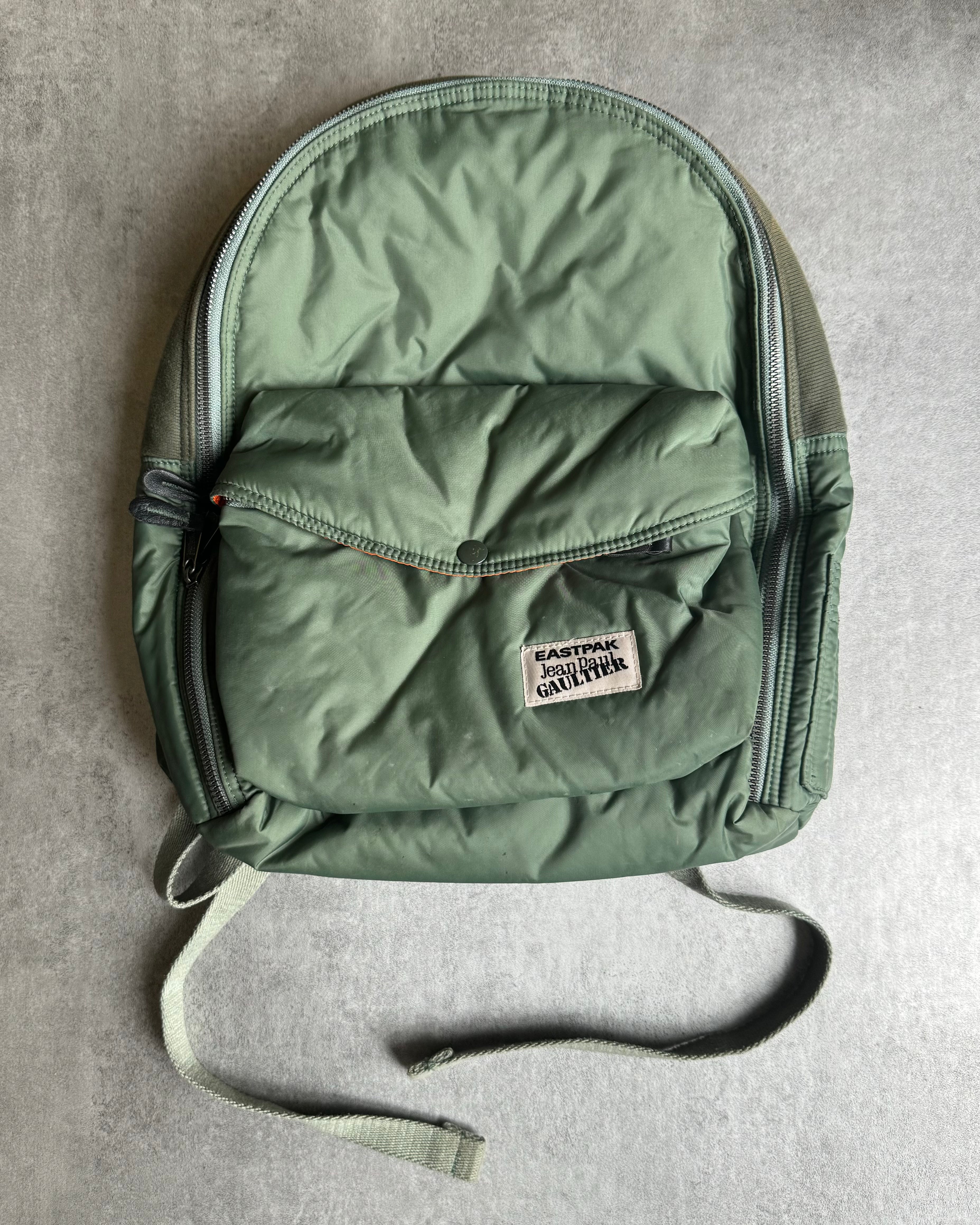 Jean Paul Gaultier Eastpack Olive Bomber Backpack – Dolce Jean Paul Gaultier Eastpack Olive Bomber Backpack – Dolce
