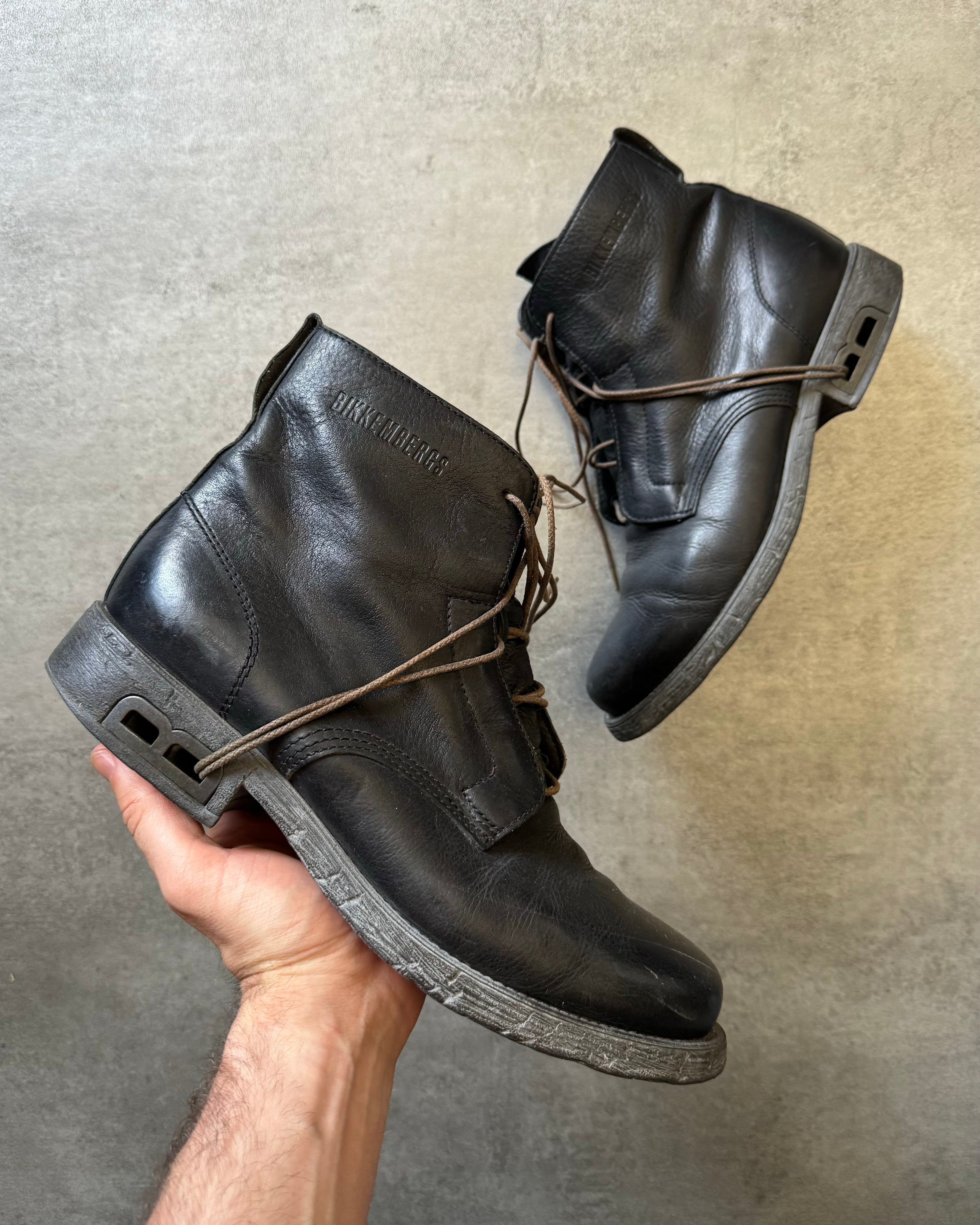 1990s Dirk Bikkembergs Laced Avant Garde Boots (44eu/us10) – Dolce 1990s Dirk Bikkembergs Laced Avant Garde Boots (44eu/us10) – Dolce