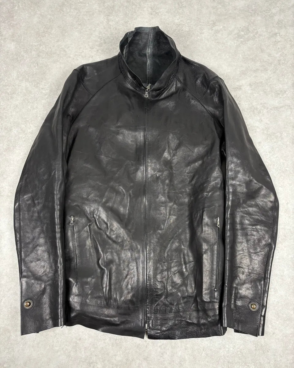 Isaac Sellam Black Pure Leather Jacket – Dolce Vita Hub