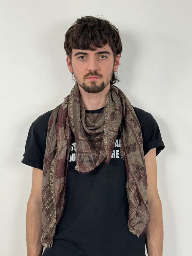 John Galliano Magazine Newspaper Square Scarf – Dolce Vita Hub
