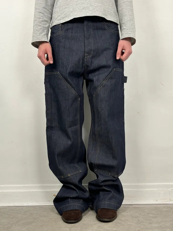 Rick Owens Carpenter Navy Denim Jeans – Dolce Vita Hub