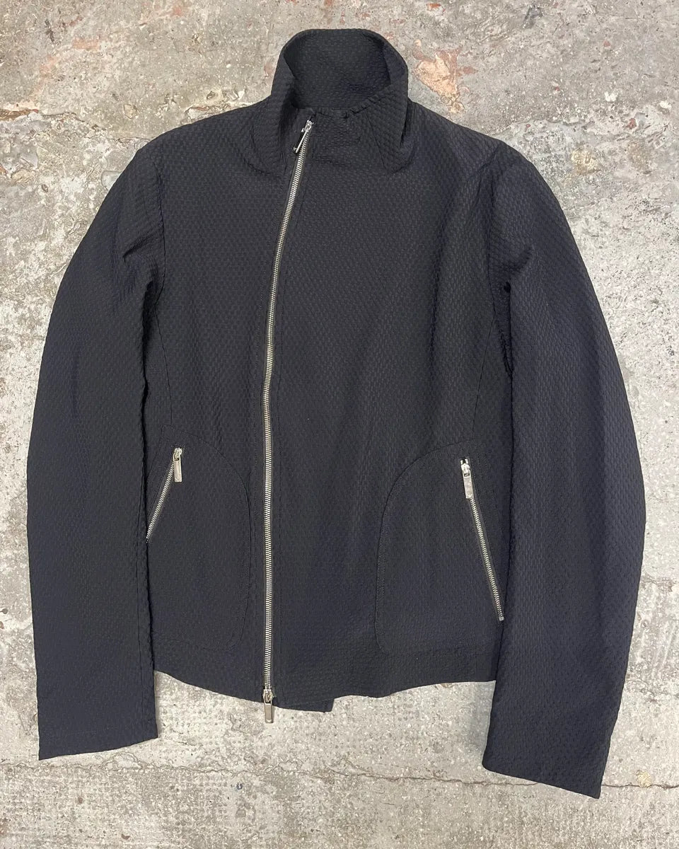 SS2019 Emporio Armani Asymmetrical Black Jacket – Dolce Vita Hub