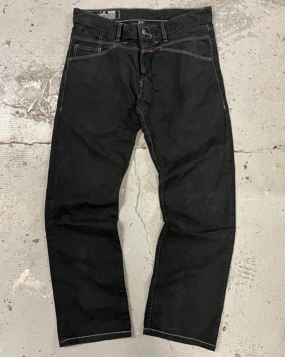 2000s Marithé + François Girbaud Black Premium Denim Jeans – Dolce
