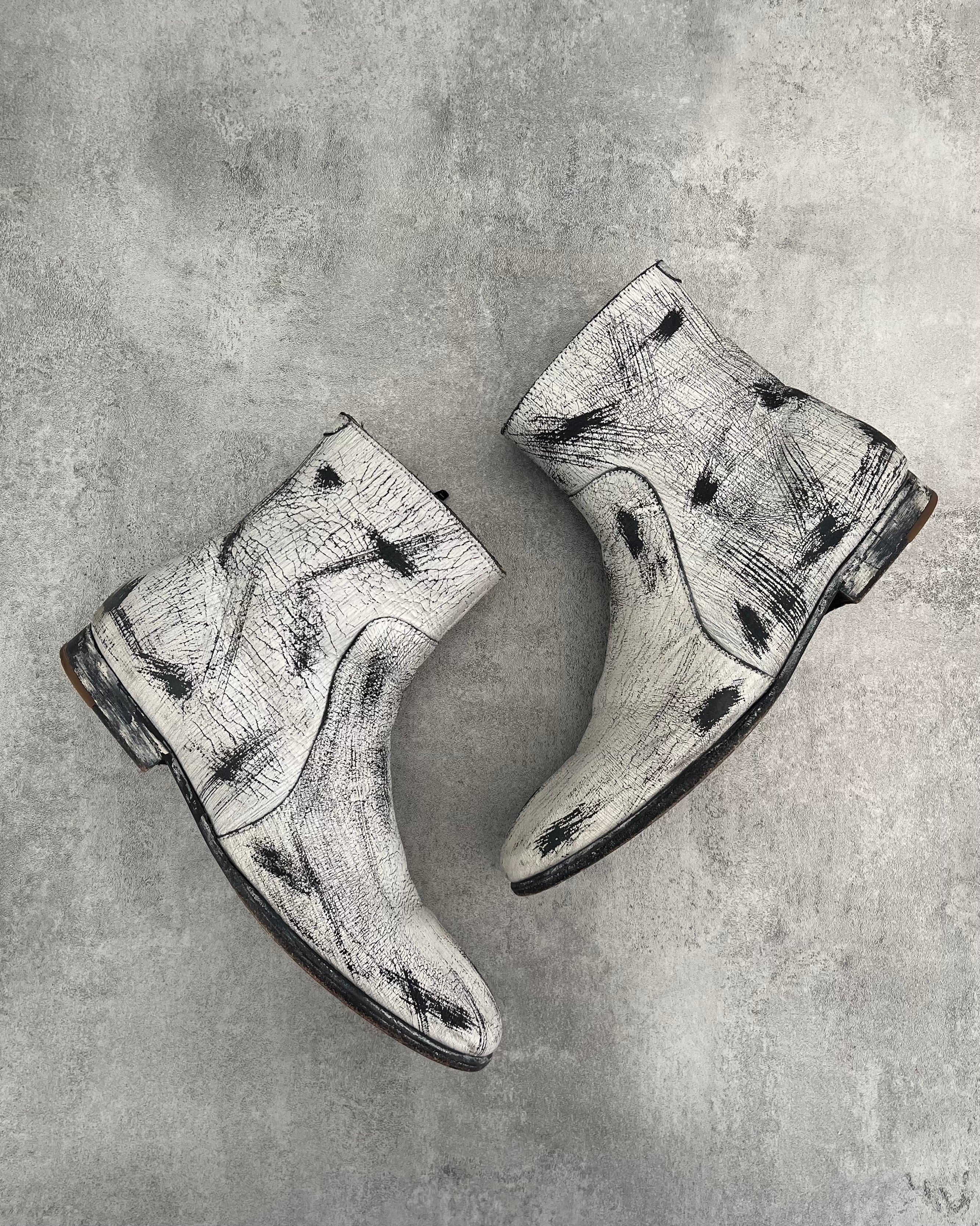 2012 Maison Margiela White HM Boots (41eu/us8) – Dolce Vita Hub