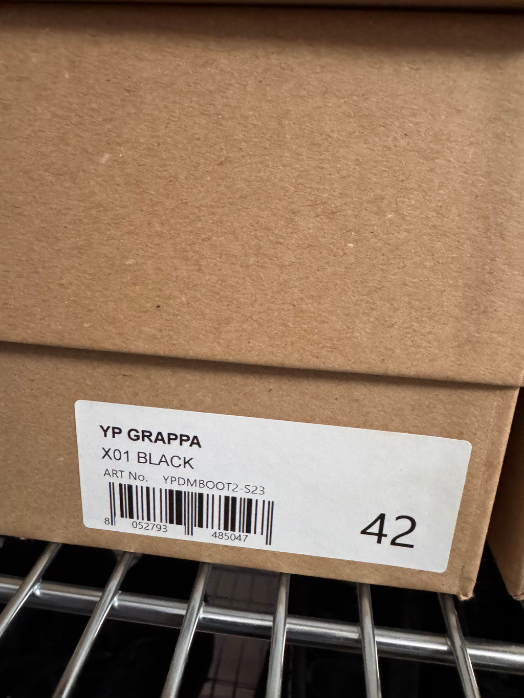 Y/Project x Diemme Black Grappa Hiker Shoes