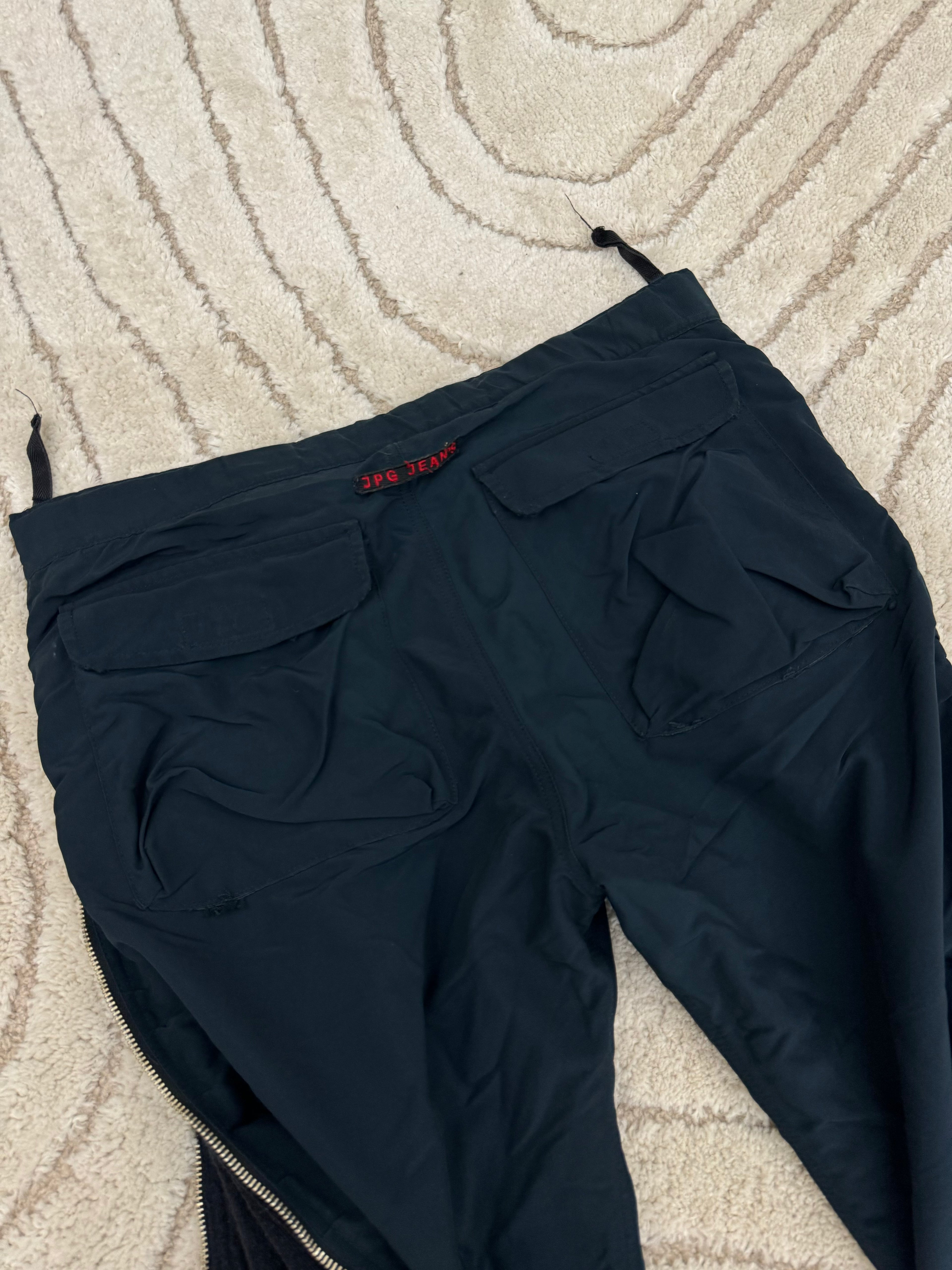 2000年代 ジャンポール・ゴルチエ フルジップナイロンパンツ(M)