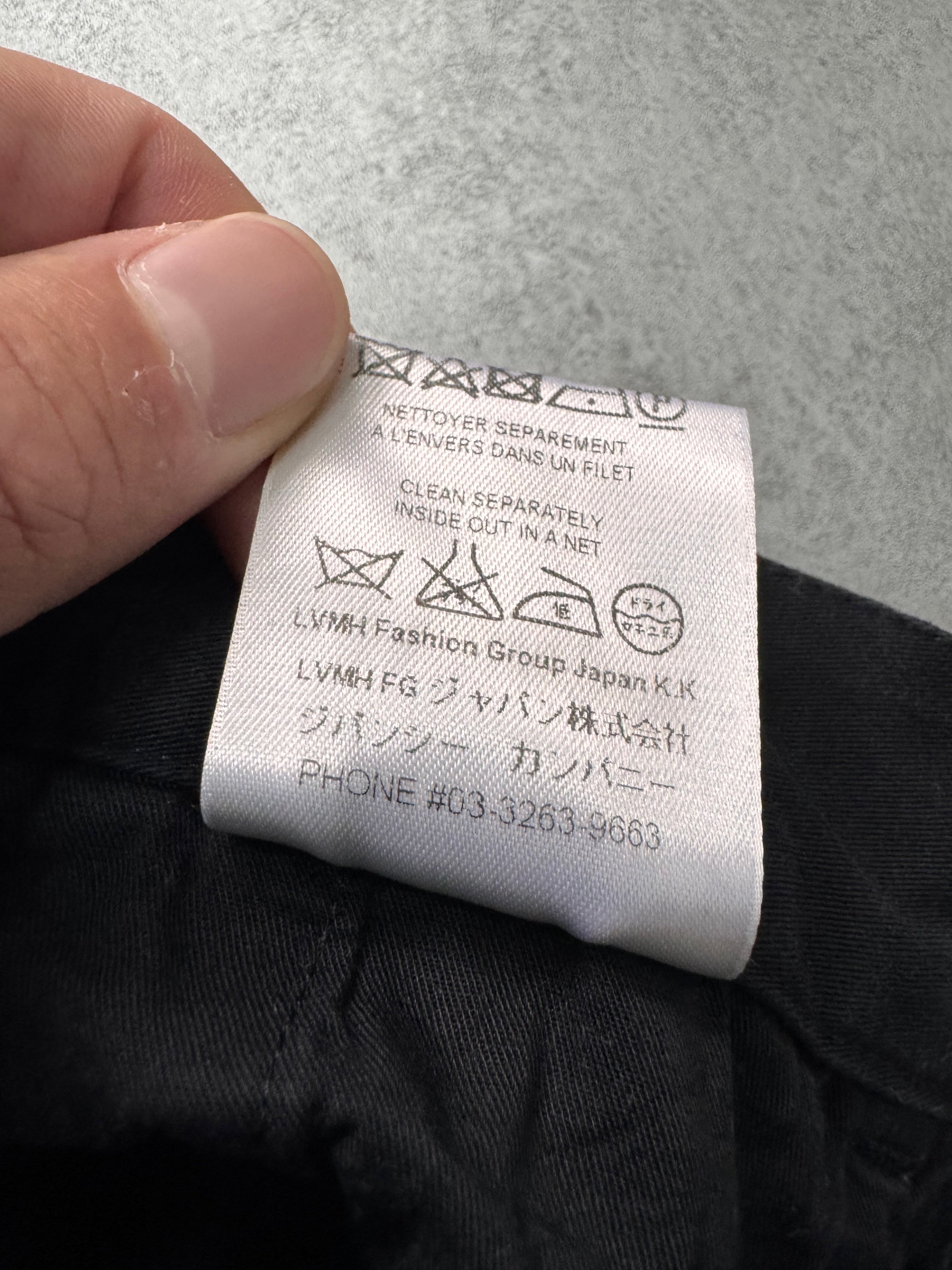 SS2015 Givenchy Utility Cargo Black Short