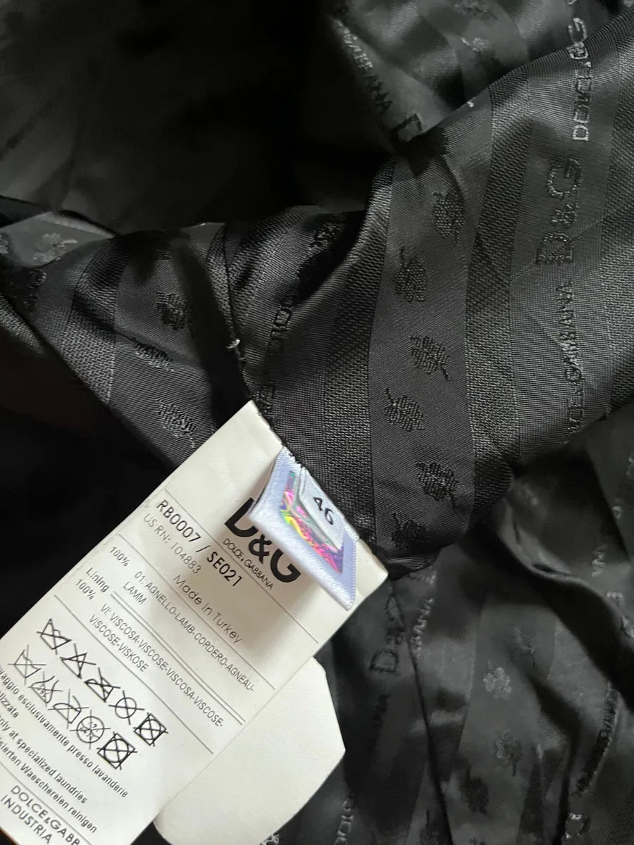 2000s Dolce & Gabbana Black Rebel Utility Leather Jacket DINbMAG 6