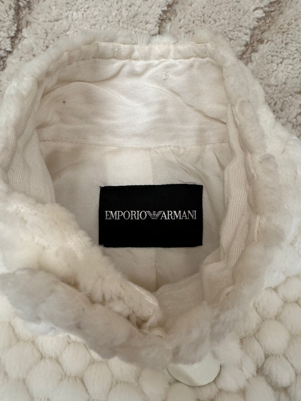 AW2007 Emporio Armani Origami-Effect Cropped Jacket