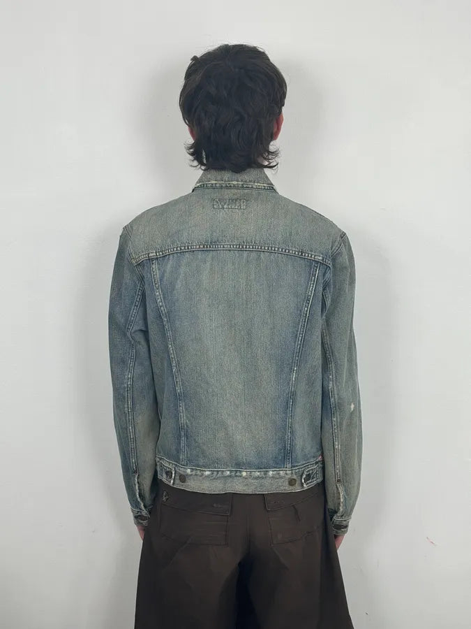 Ralph Laurent Denim & Supply Faded Blue Denim Jacket DcYeAZD 2