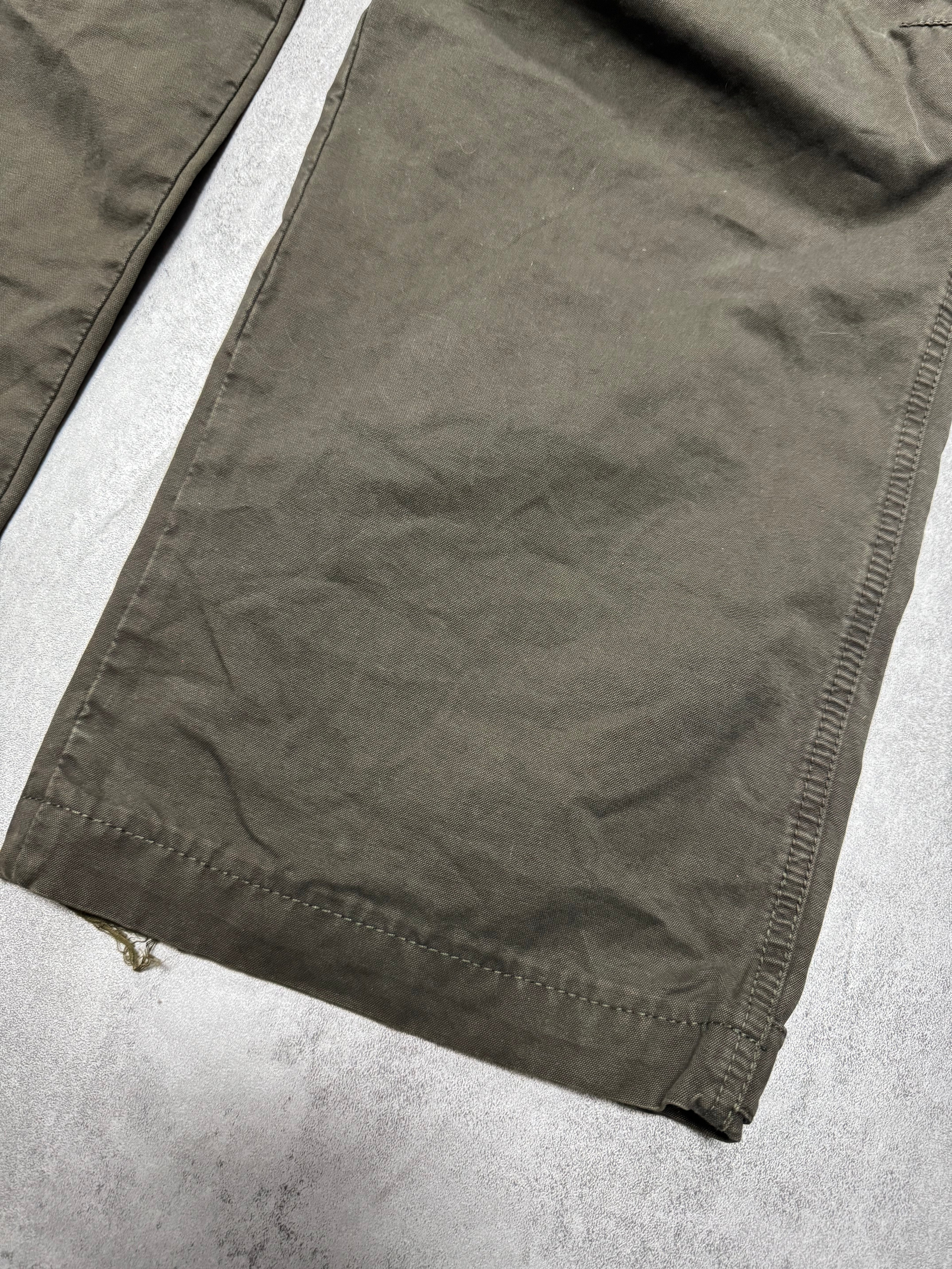 AW2006 Prada Cargo Khaki Pants