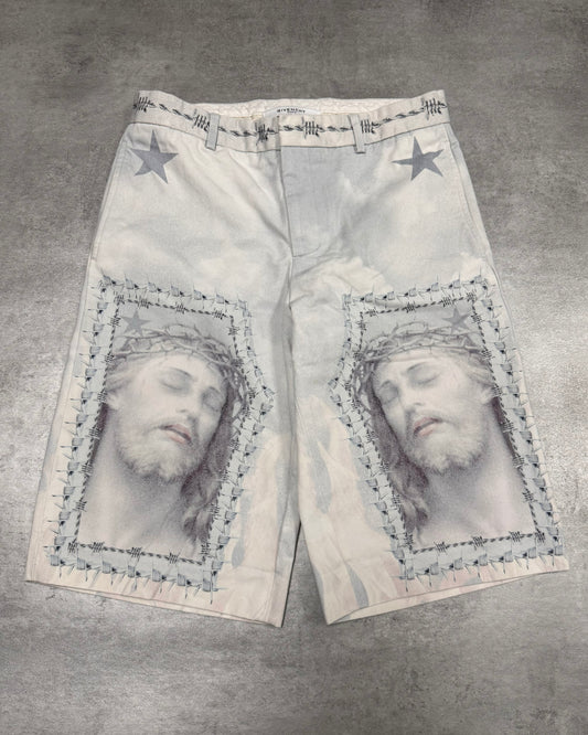 SS2016 Givenchy Christ Jesus Print Short (S)