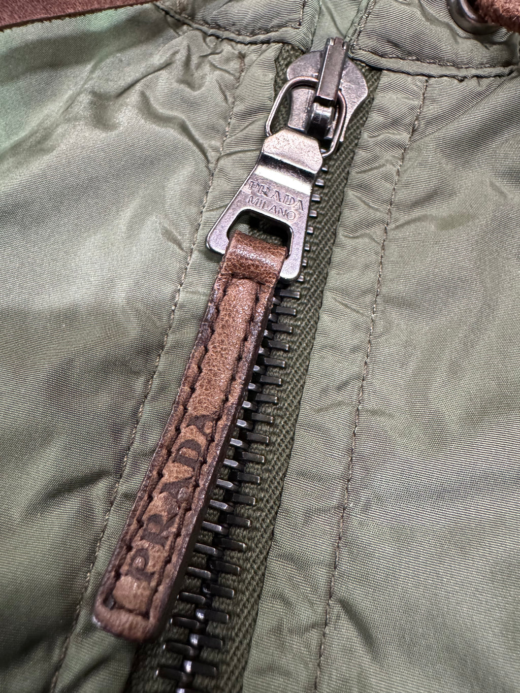 SS2006 Prada Green Nylon Light Jacket