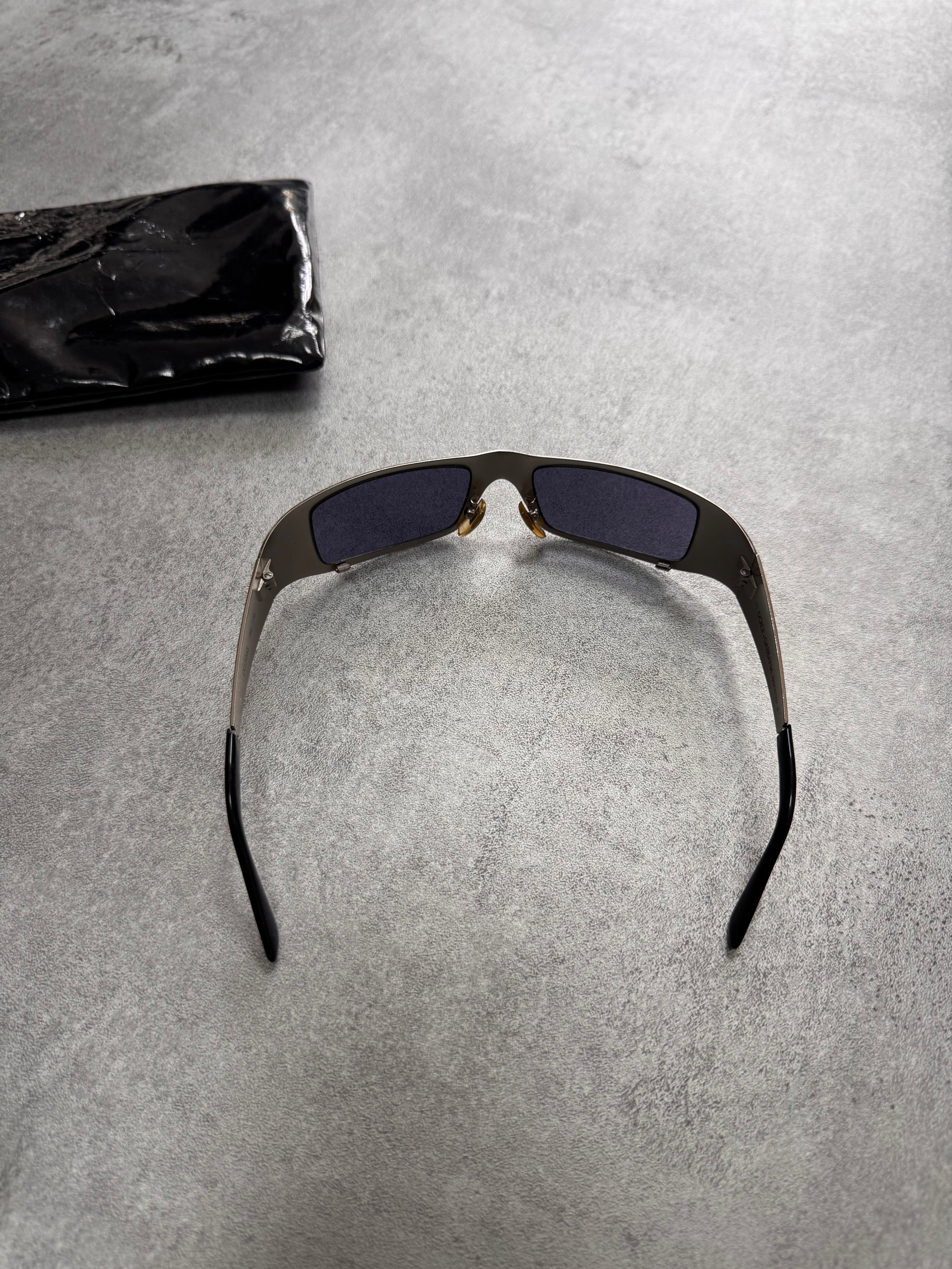 2000s Dolce & Gabbana Metallic Sunglasses