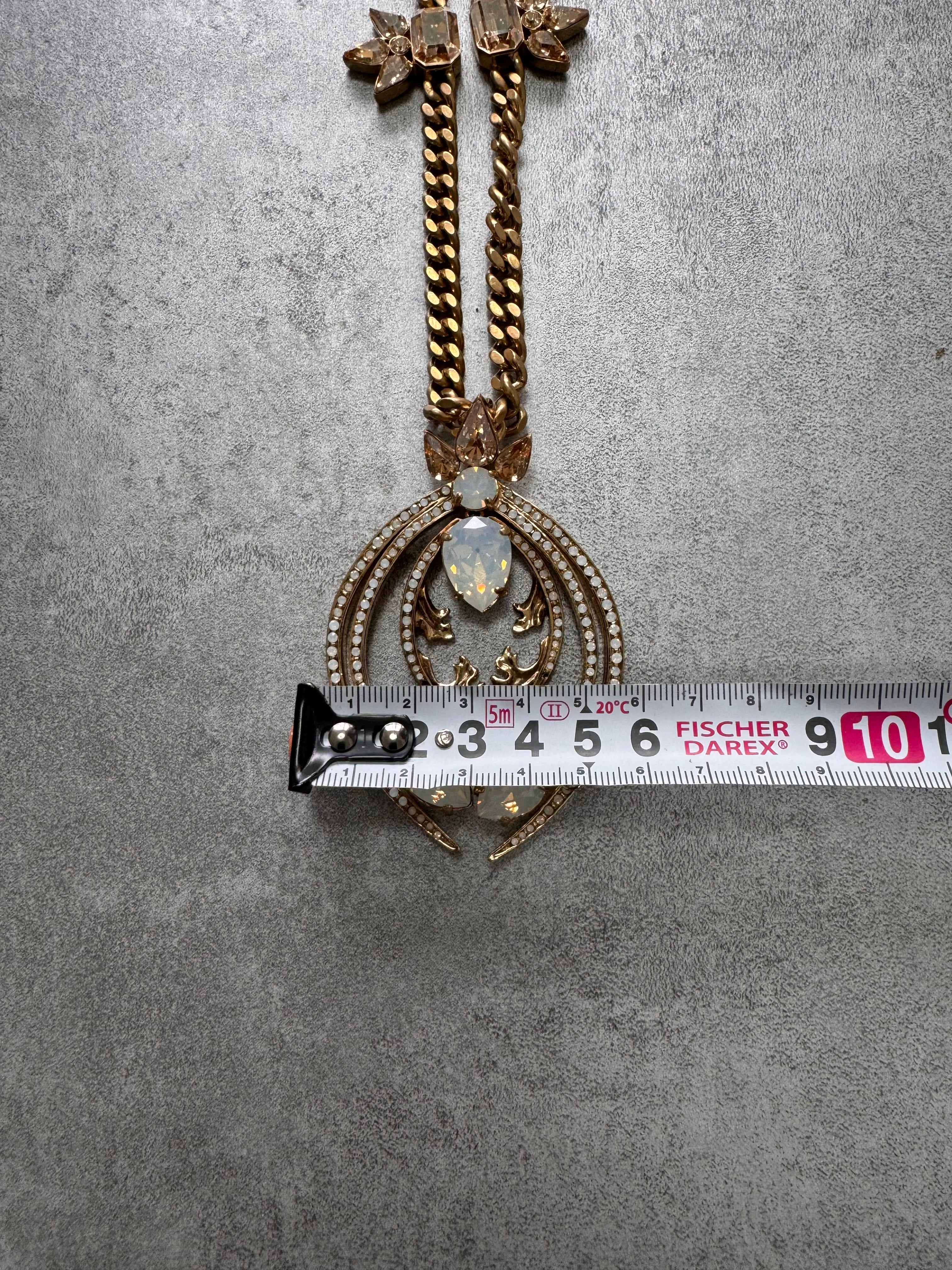 Roberto Cavalli Spiritual Golden Necklace