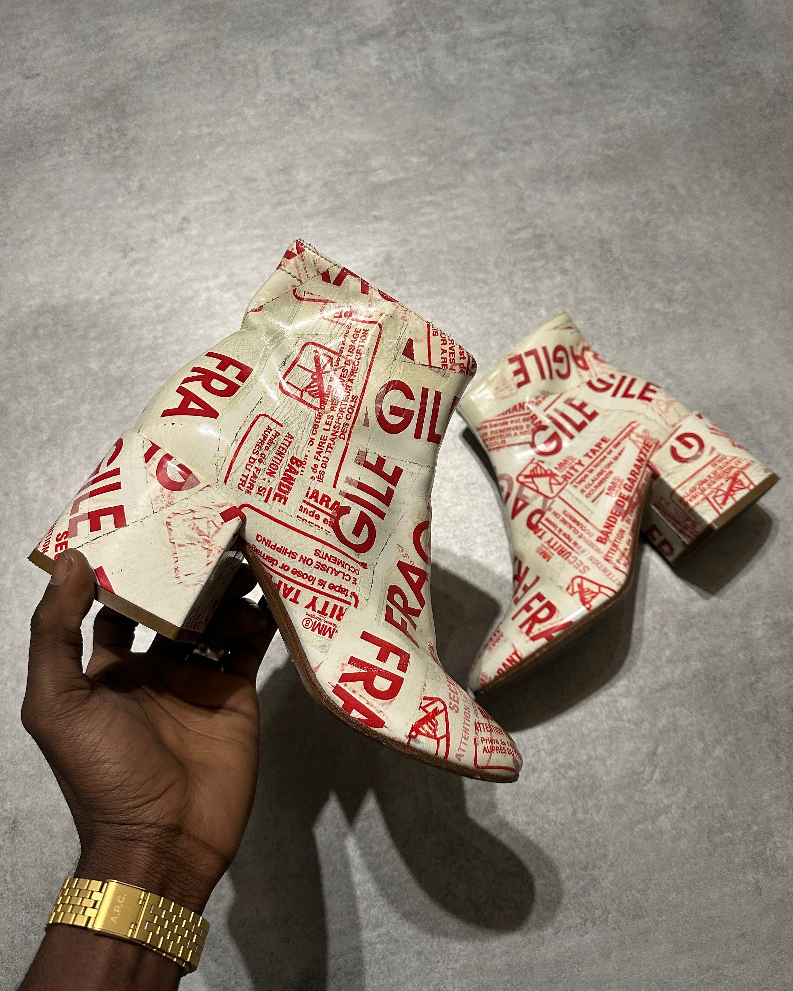 Maison Margiela MM6 Fragile Heel Boots