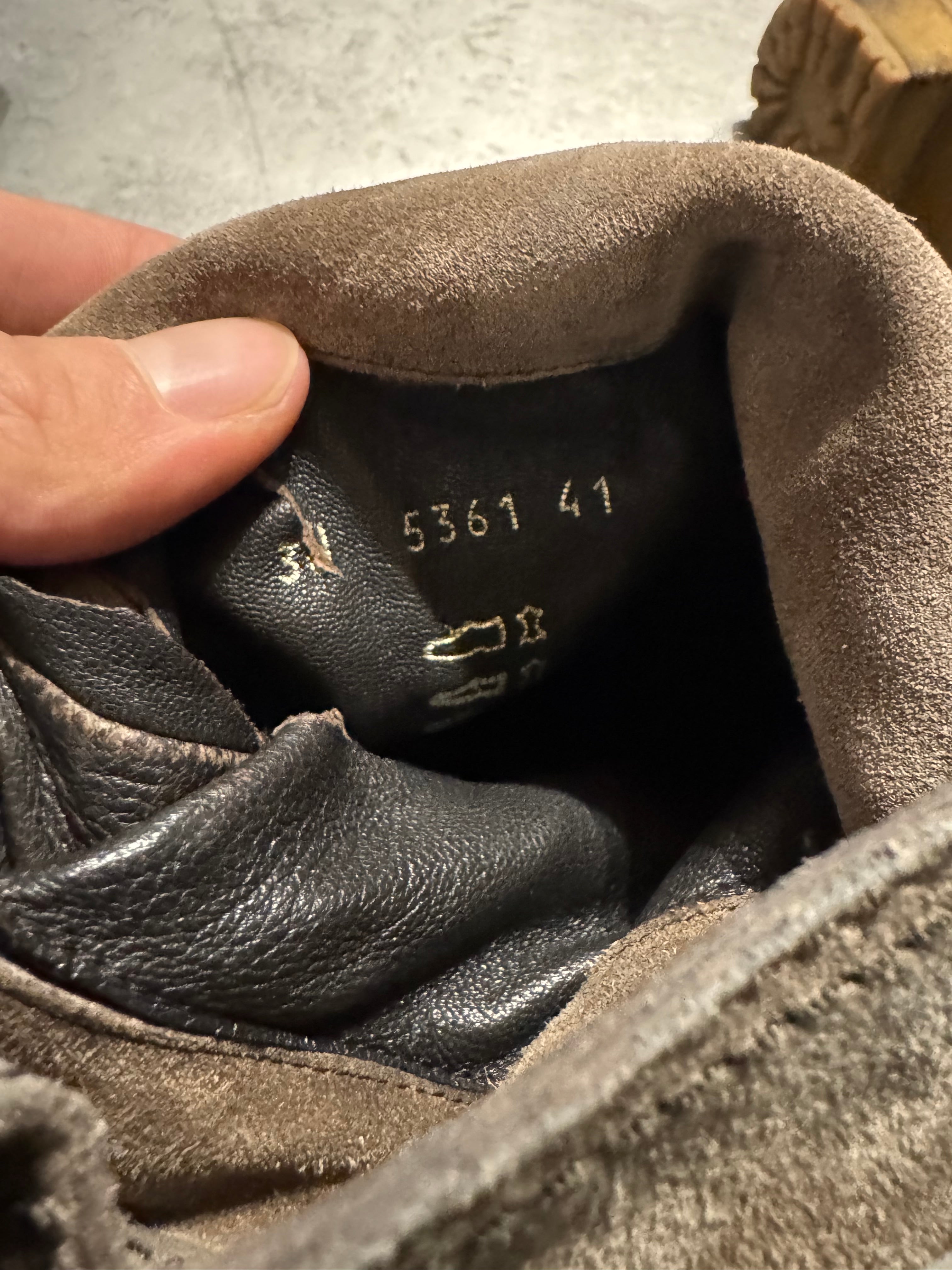 Prada Beige Suede Leather Boots