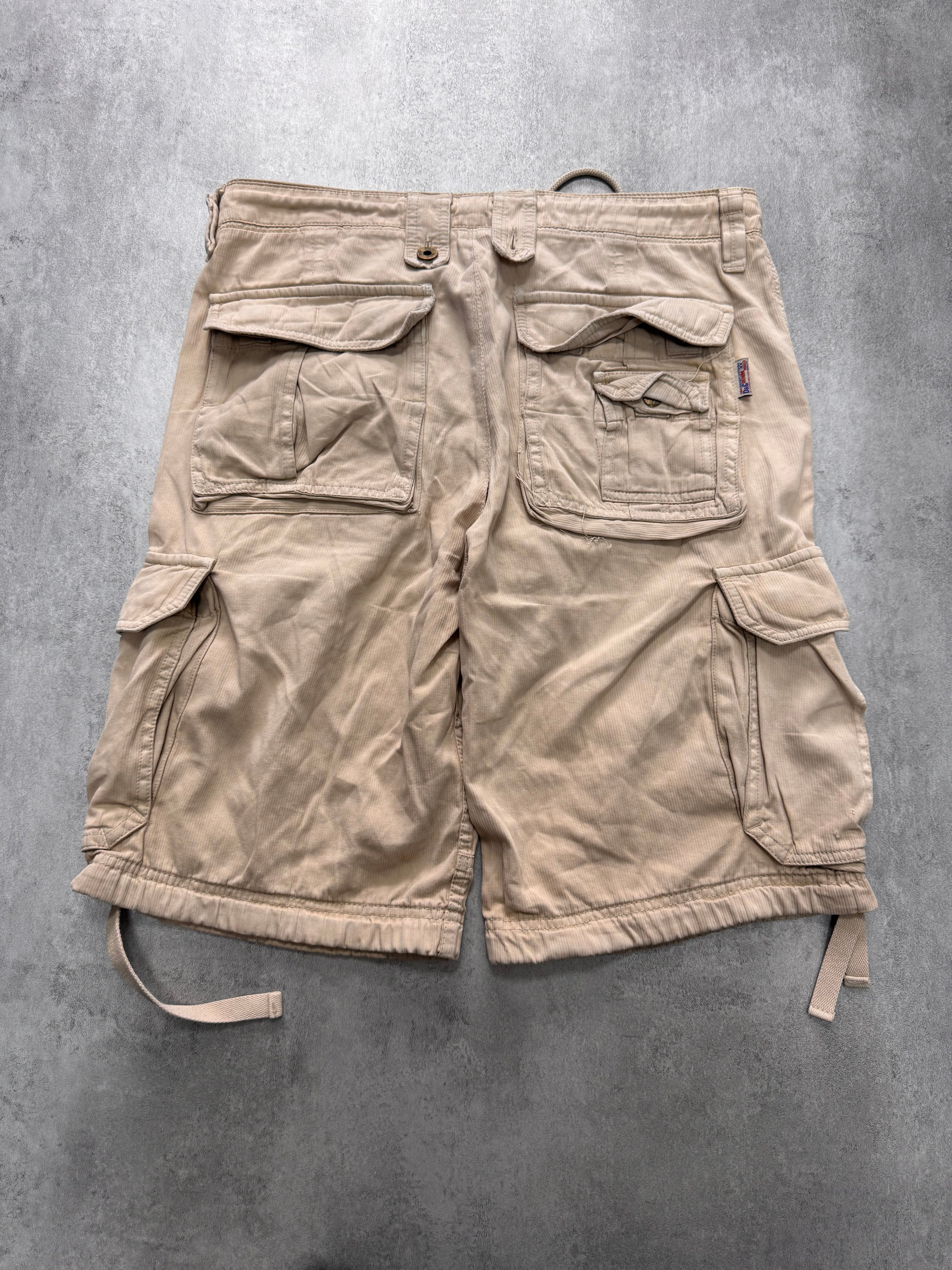 2000s Dolce & Gabbana Cargo Beige Short