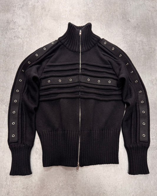 Daniele Alessandrini Bondage Army Wool Zip-Up (XS)