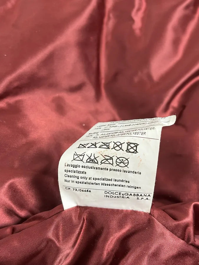 AW2007 Dolce & Gabbana Black Hybrid Nylon Leather Jacket MsADgmT 11