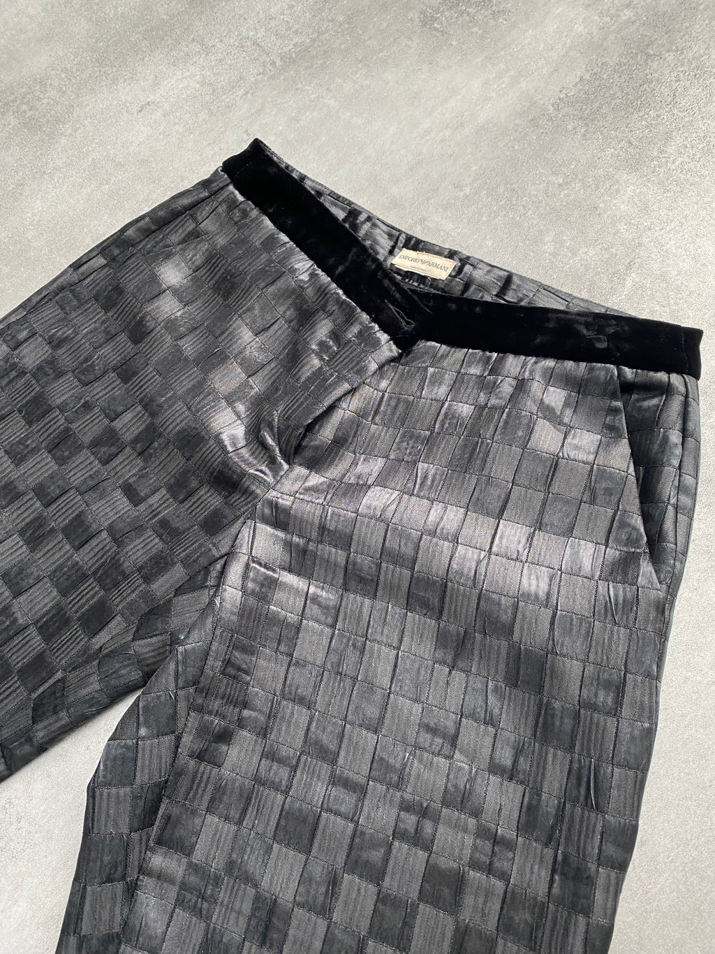 2000s Emporio Armani Black Pant