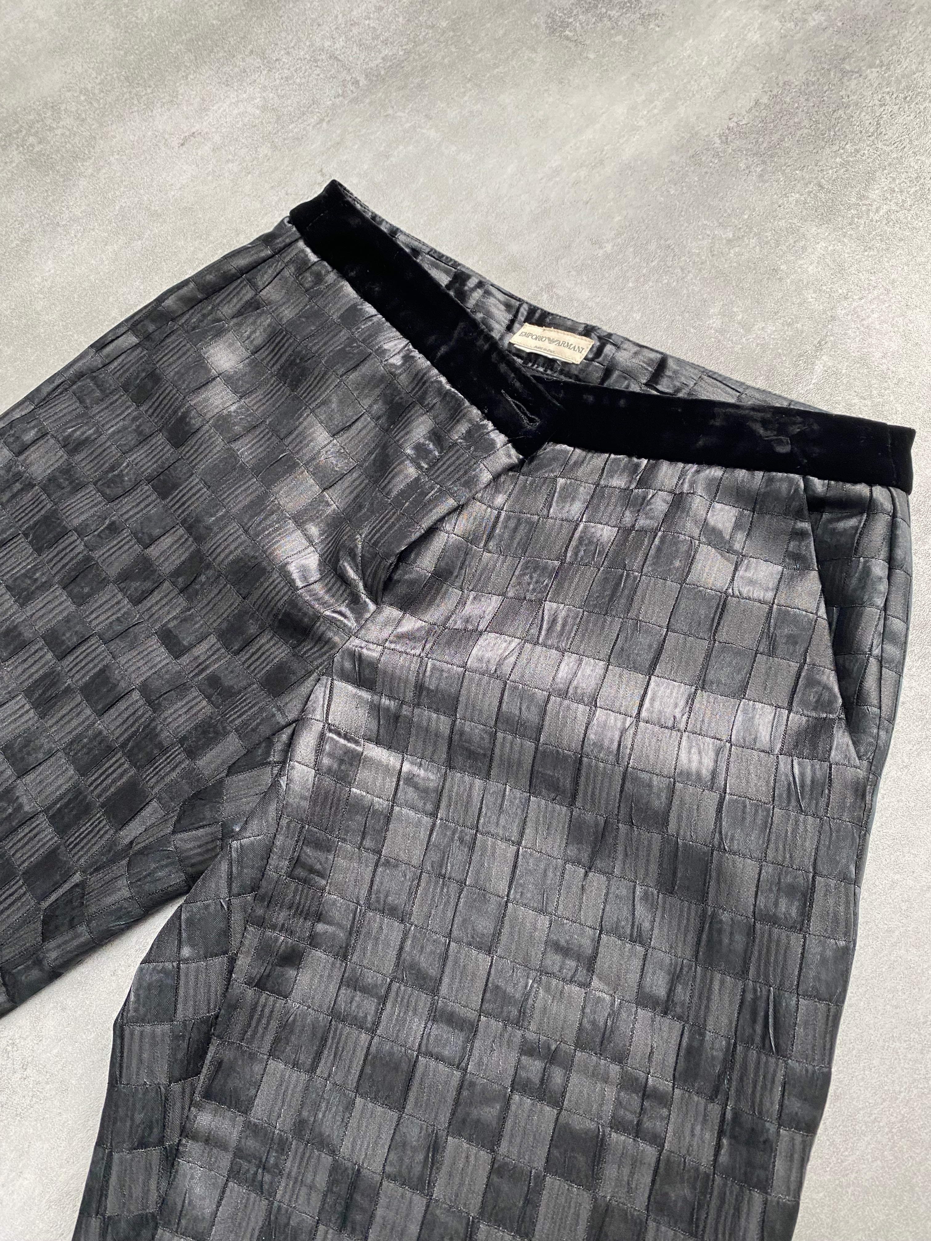 2000s Emporio Armani Black Pant